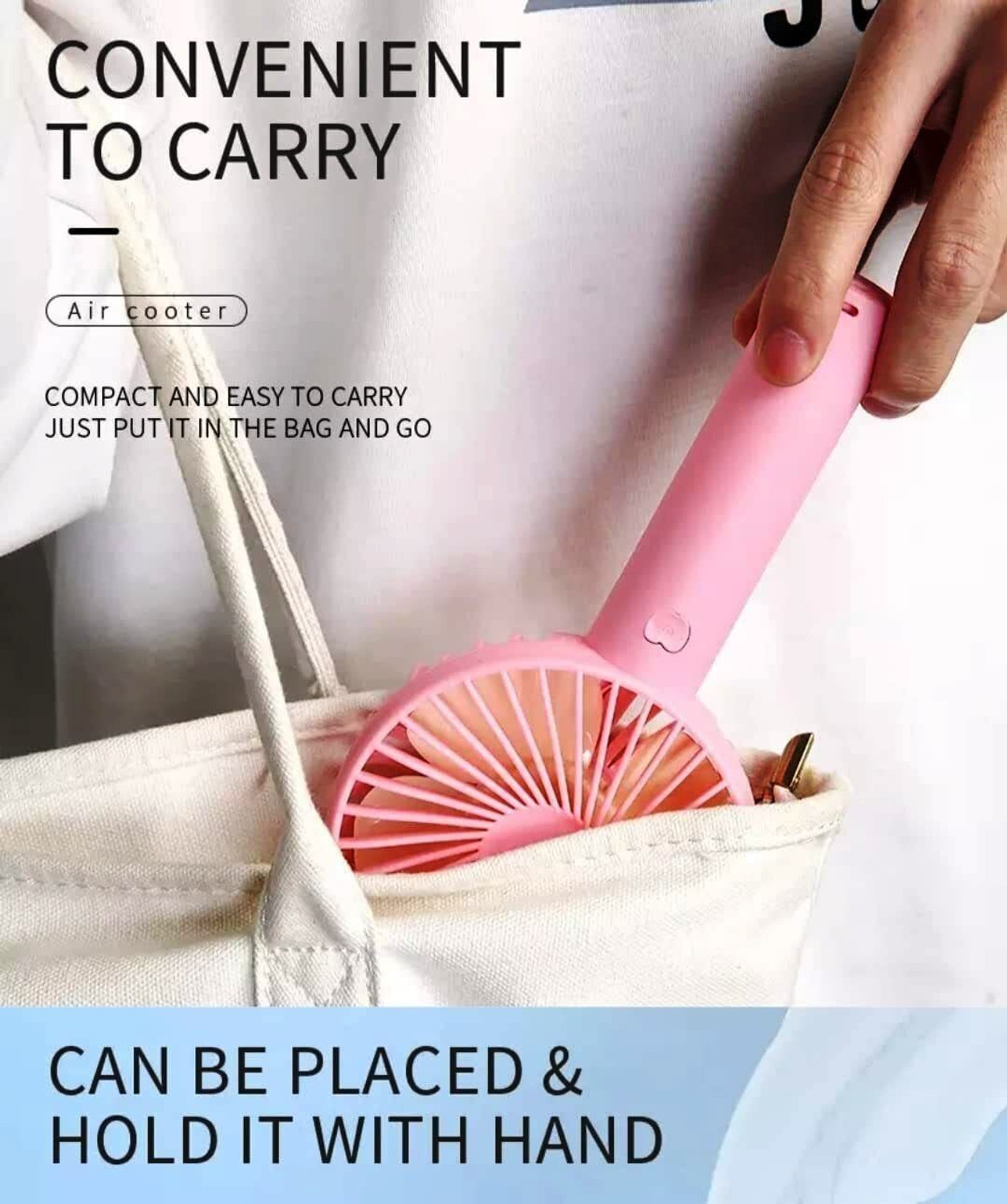 Image of Rahul Vishal Bharadwaj Summer Fan (Portable Hand Fan) with Rechargeable For Home /Office /TravelJ248 with 1 Year Warranty 1000 mm Pedestal Fan