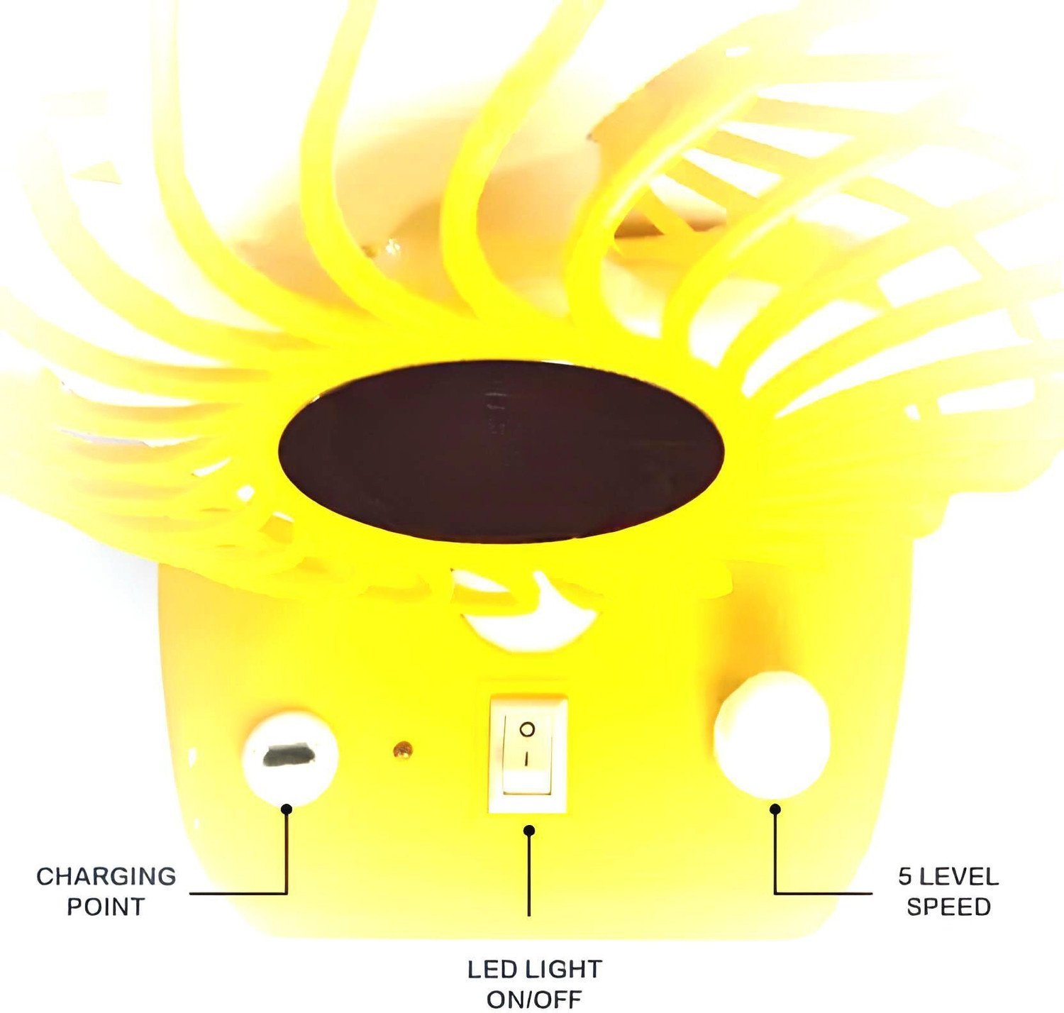 Image of Rahul Vishal Bharadwaj (Table Fan) TurboGale: Power-Packed Table Fan for Instant Cooling NJ437 with 1 Year Warranty 1000 mm Table Fan