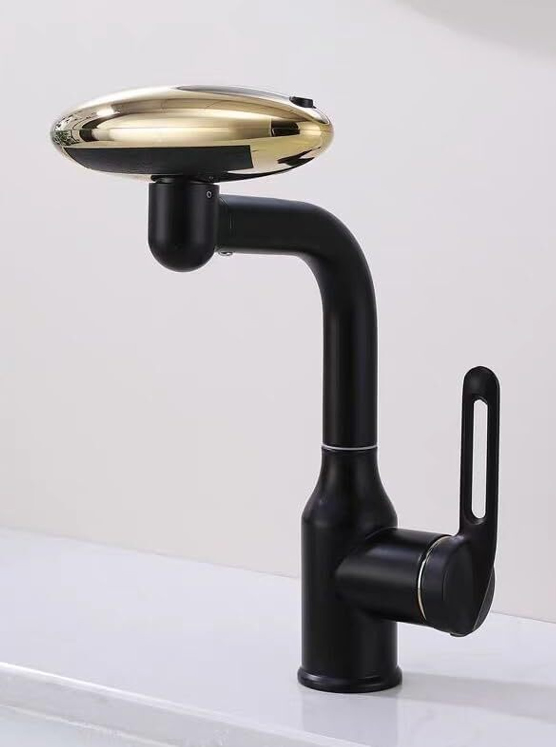 Image of WAGKOVA by NA Brass Sink Tap Faucet with 360 Degree Flexible Silicon Swivel Bib Tap Faucet