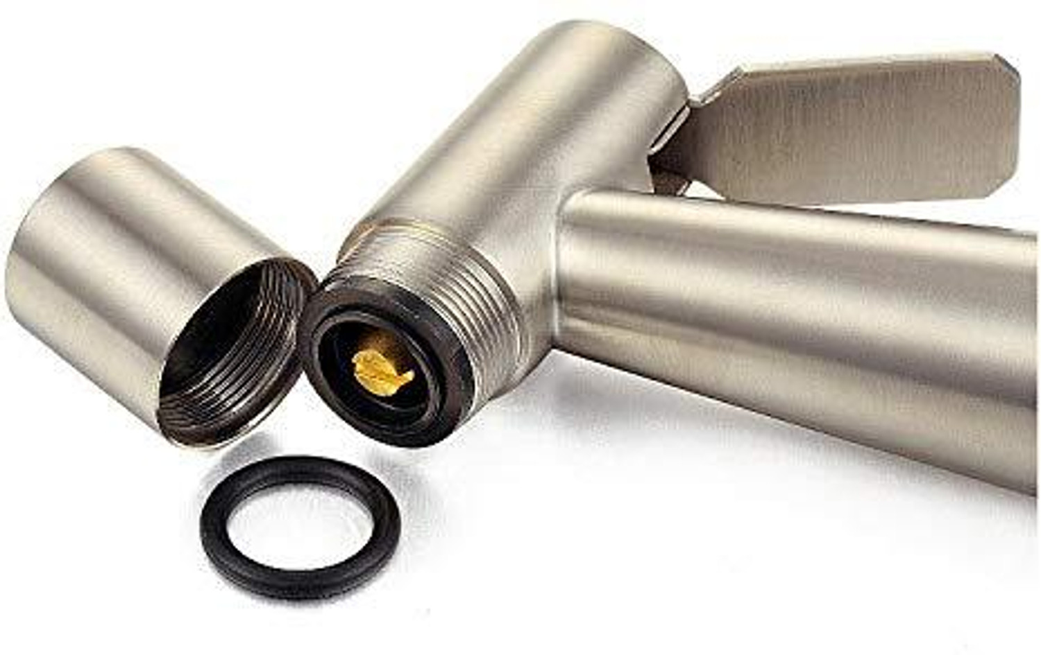 Image of Superex Stainless Steel Health Faucet for Bathroom, Toilet Jet Spray Gun Health Faucet (Spout Installation Type)