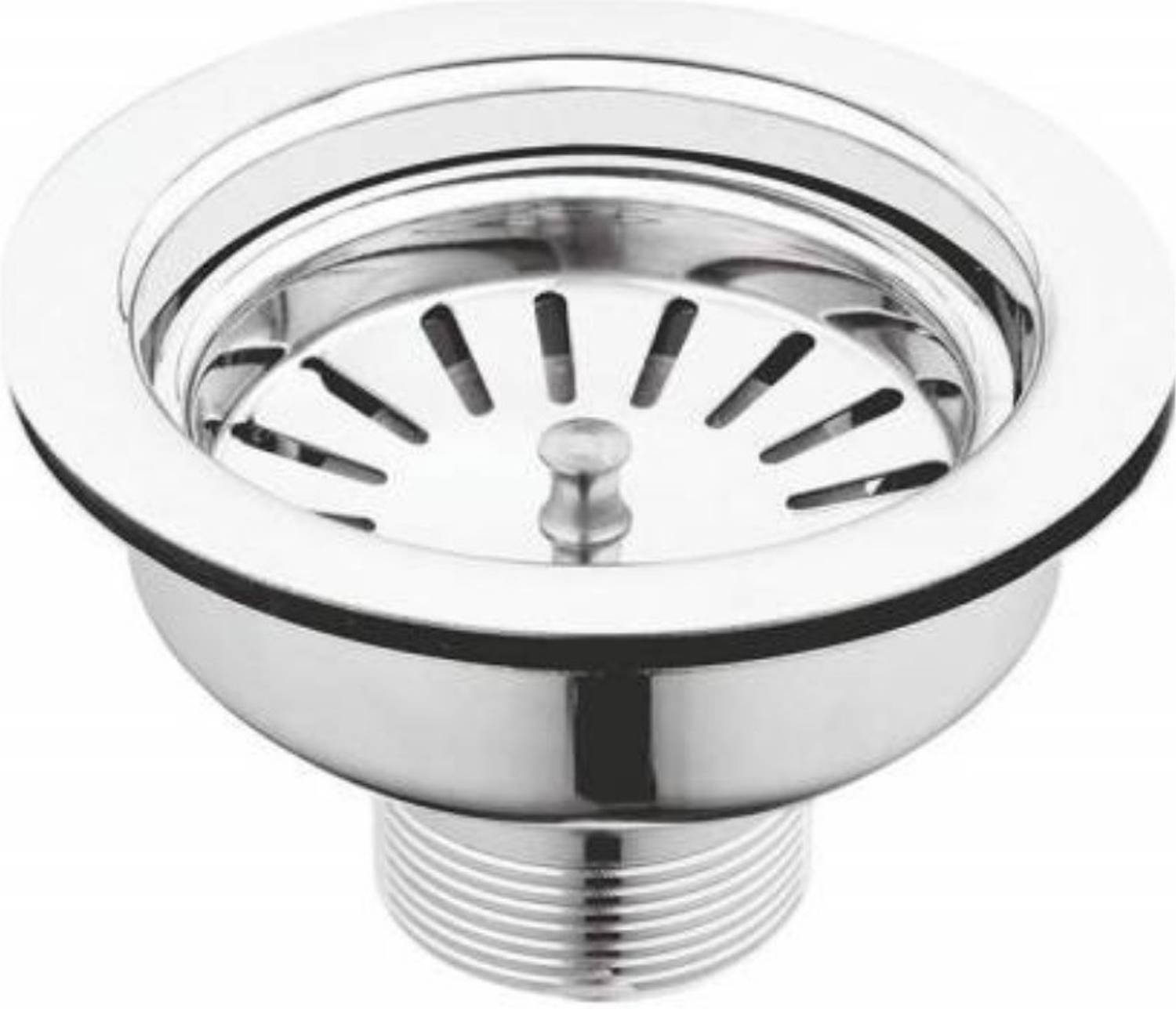 BATHONIX Stainless Steel Sink Waste Coupling 4" Inch - Pack of 1 Kitchen Mixer Faucet