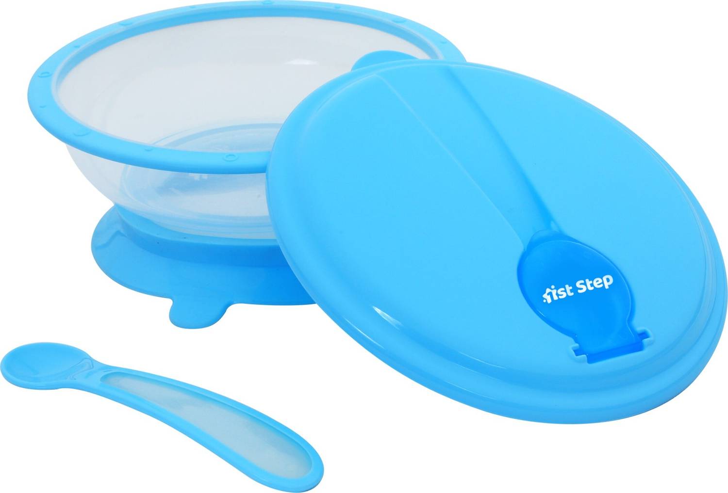 1st Step BPA Free Polypropylene Microwave Friendly Feeding Bowl - Food Grade Plastic