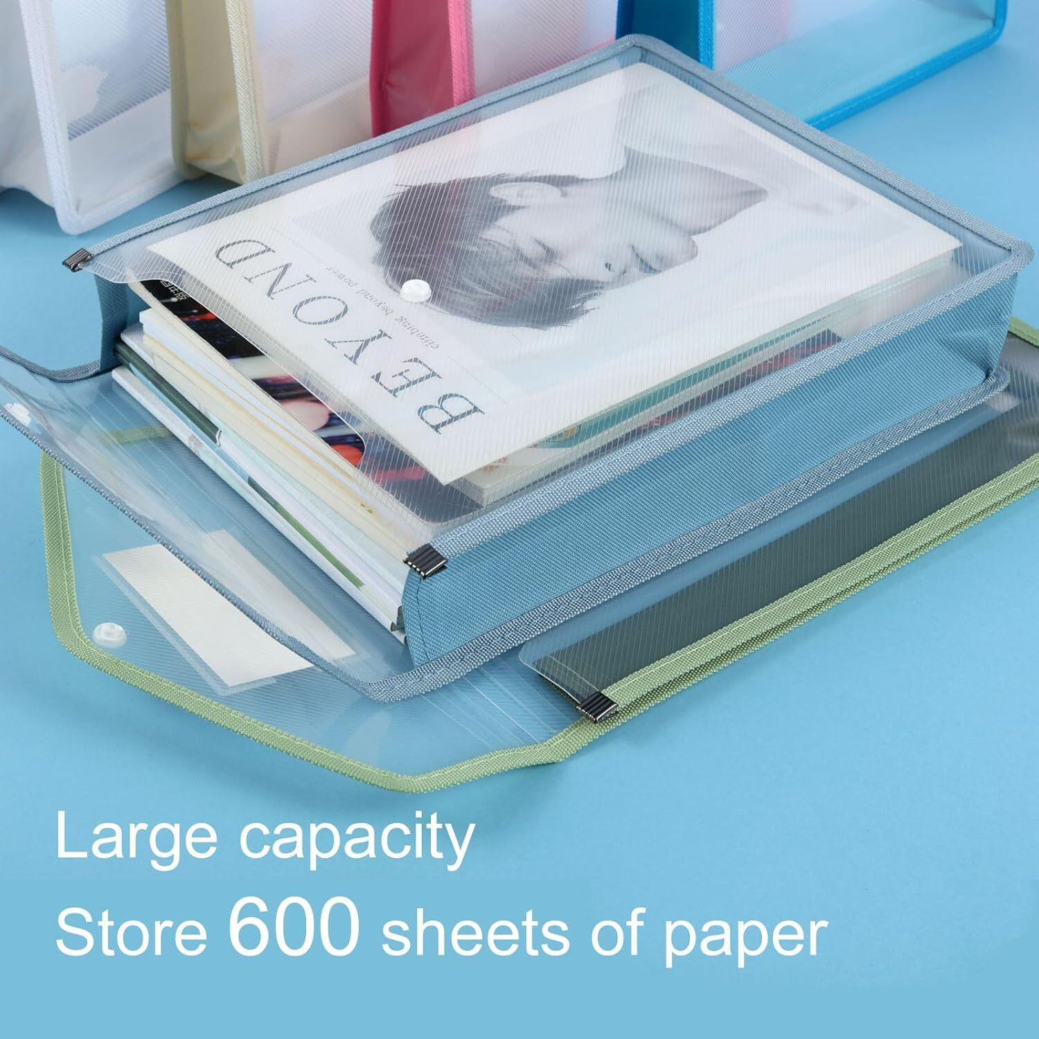 Image of Salty File Folders Envelope Folder with Waterproof File Folder Wallet A4 File Folder
