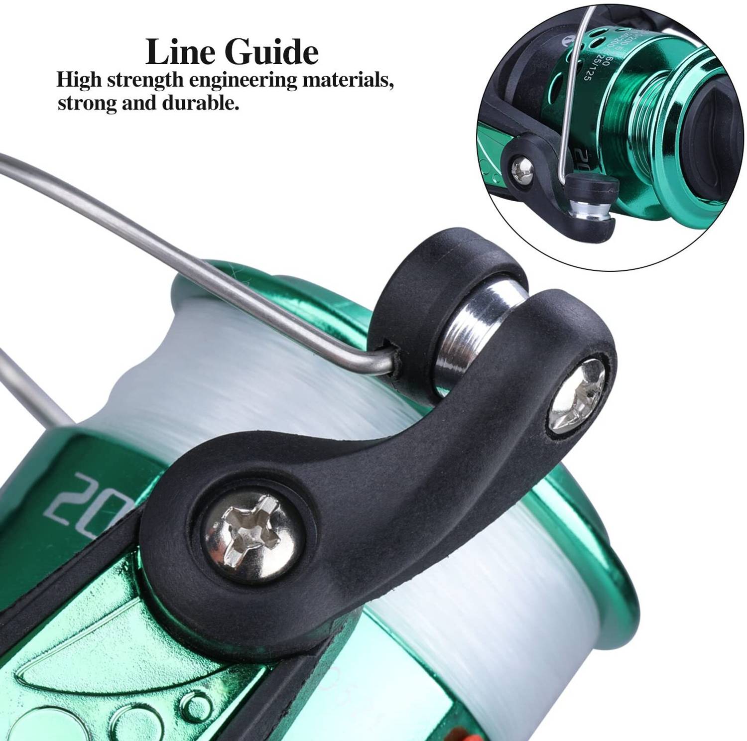 Sikme ft Fishing Rod & Reel Combo Blue - Image 2