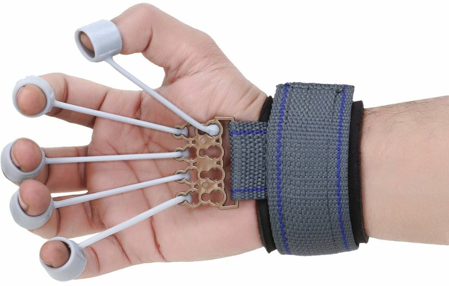 Akp Finger Stretcher Hand Yoga Trainer With Resistance Band For Men Women Hand Grip/Fitness Grip
