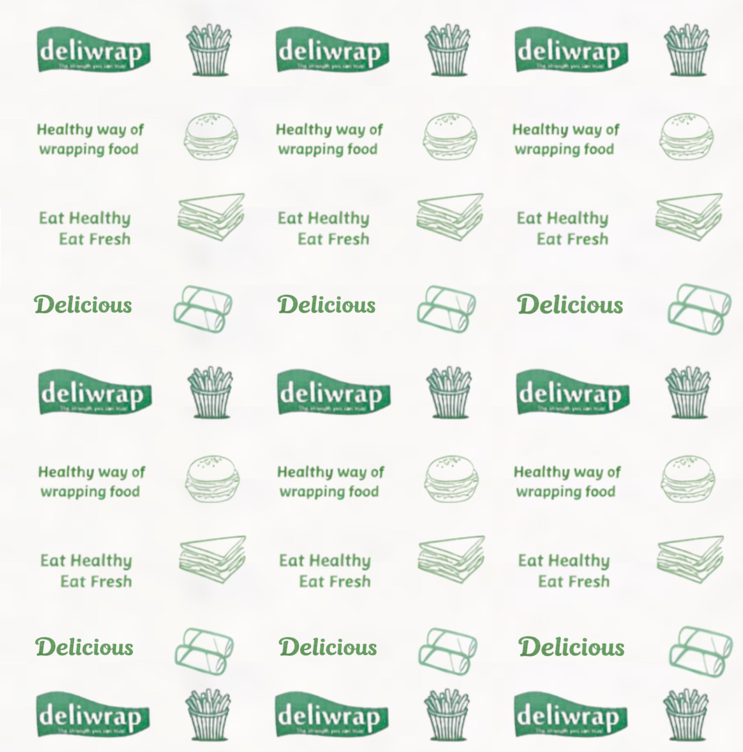 Image of Kcofoil Deliwrap 1 kg Food Wrapping Roll for Kitchen, Baking and Roti Wrap, Parchment Paper