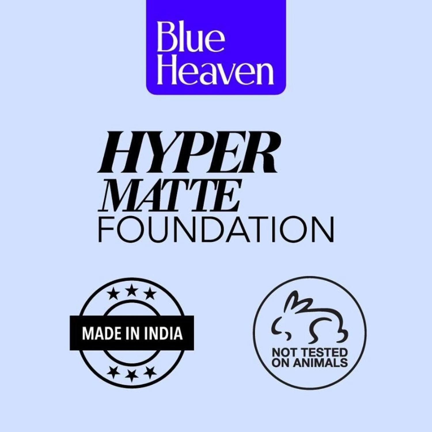 Image of BLUE HEAVEN Hyper Matte Foundation 30 ml 103 Natural Sand Foundation