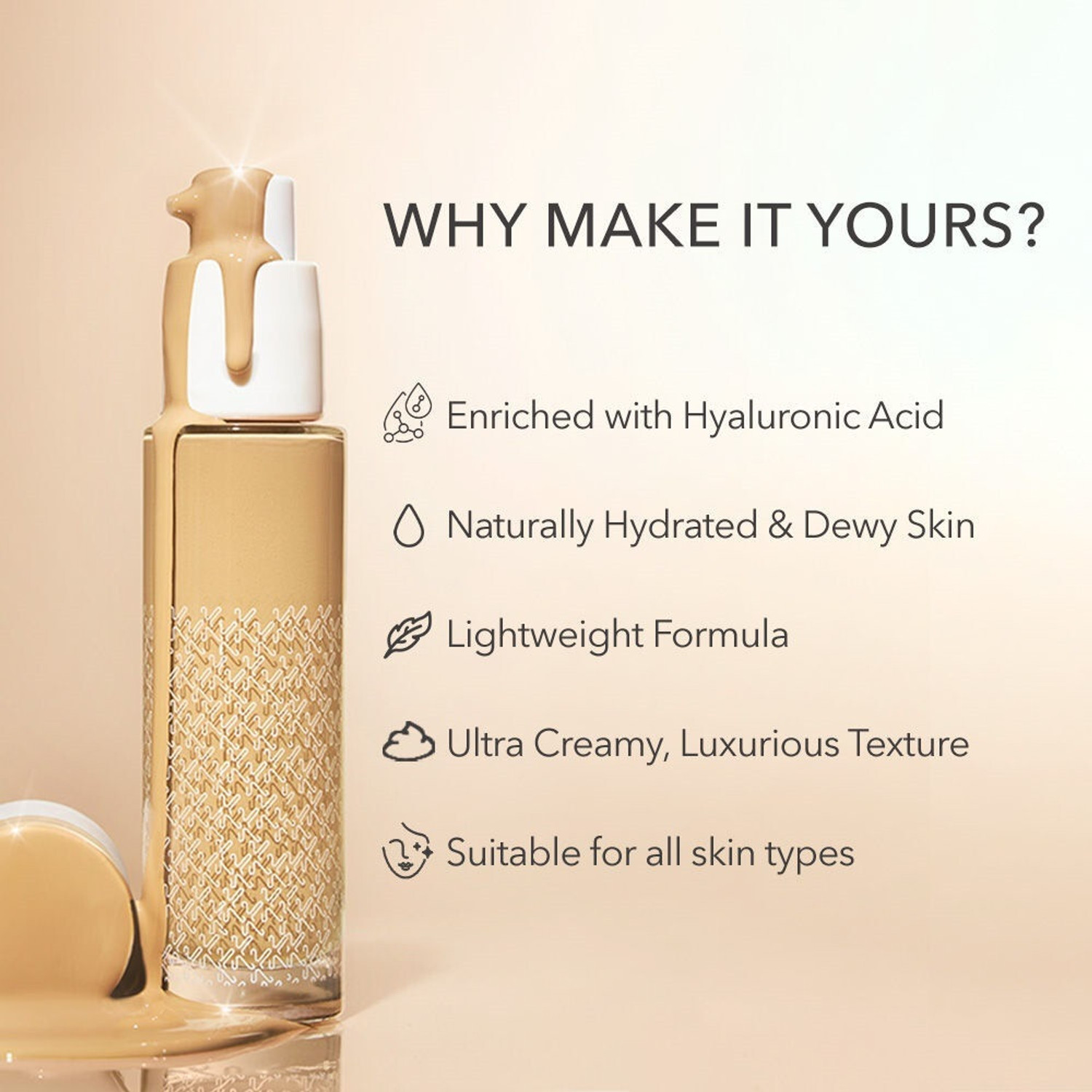 Image of Kay Beauty Hydrating Foundation 125Y Medium (30g) Foundation