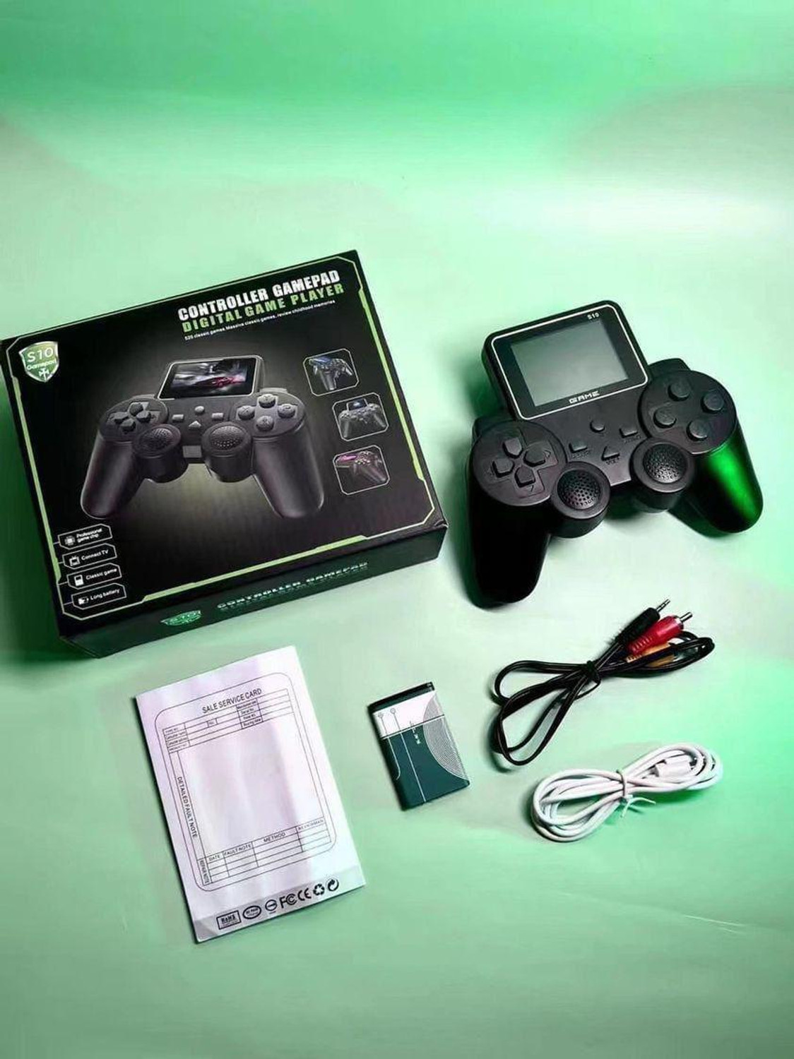 Image of Nihank S10 Handheld Game Console, Classic Retro Video Gaming with The Game Console Built-in 520 classic games