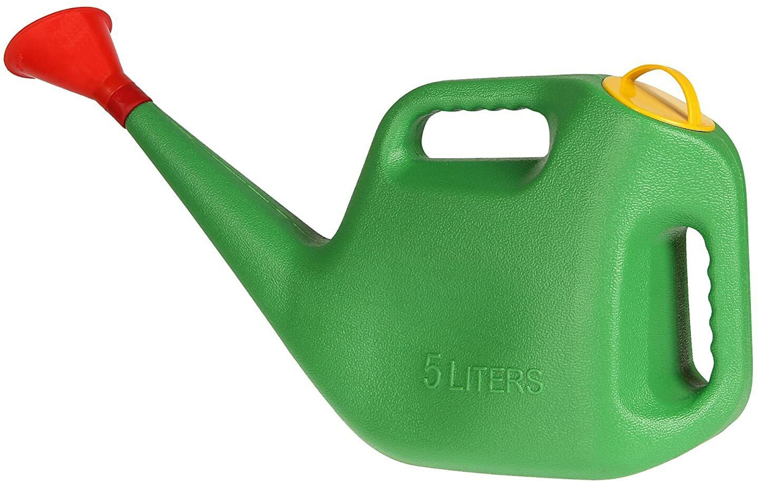 Image of Antier Enterprises AE-100 Premium Quality Plastic Green Sky Bird Watering Can for plants / Garden 5 L Hand Held Sprayer