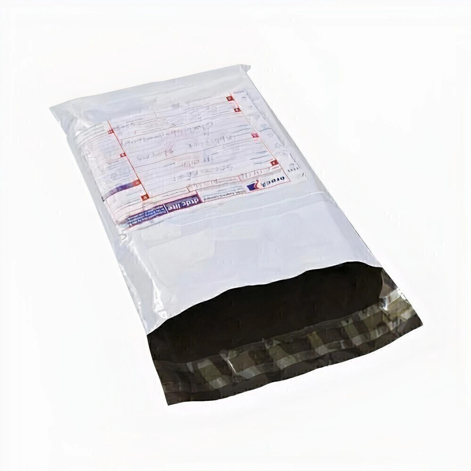 Image of REMY PACKAGING 8X10 INCH Tamper Proof Courier Bags With POD JACKET Envelopes Pouches Garment Cover Poly for Shipping Packing Mailing 55 MICRON 100 PCS Packet