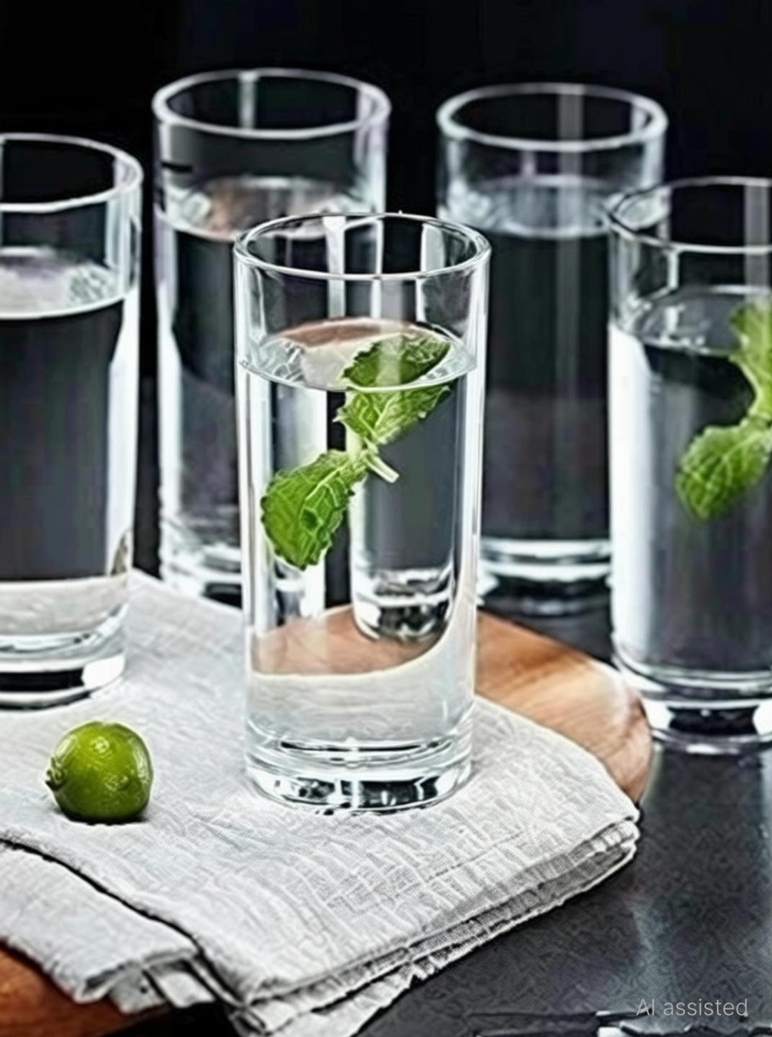 Image of Glassimpress (Pack of 6) OZ Luxury Glass Set Water /Juice Glass