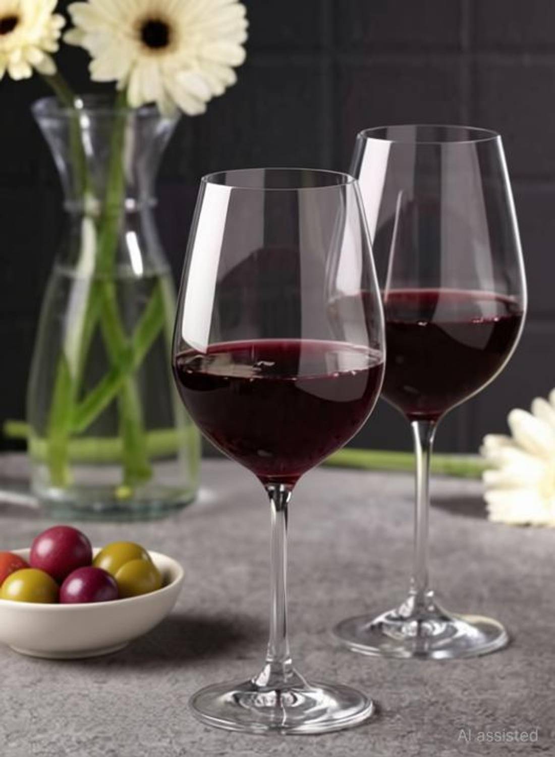 Bestaqua (Pack of 2) wine glass set Glass Set Wine Glass