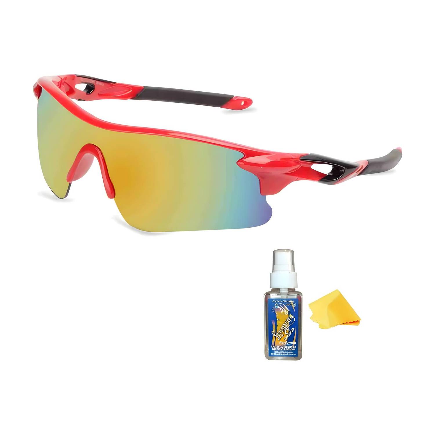 Bingo Polarized, Riding Glasses Sports, Wrap-around Sunglasses (Free Size) (Men&Women) Cricket Goggles