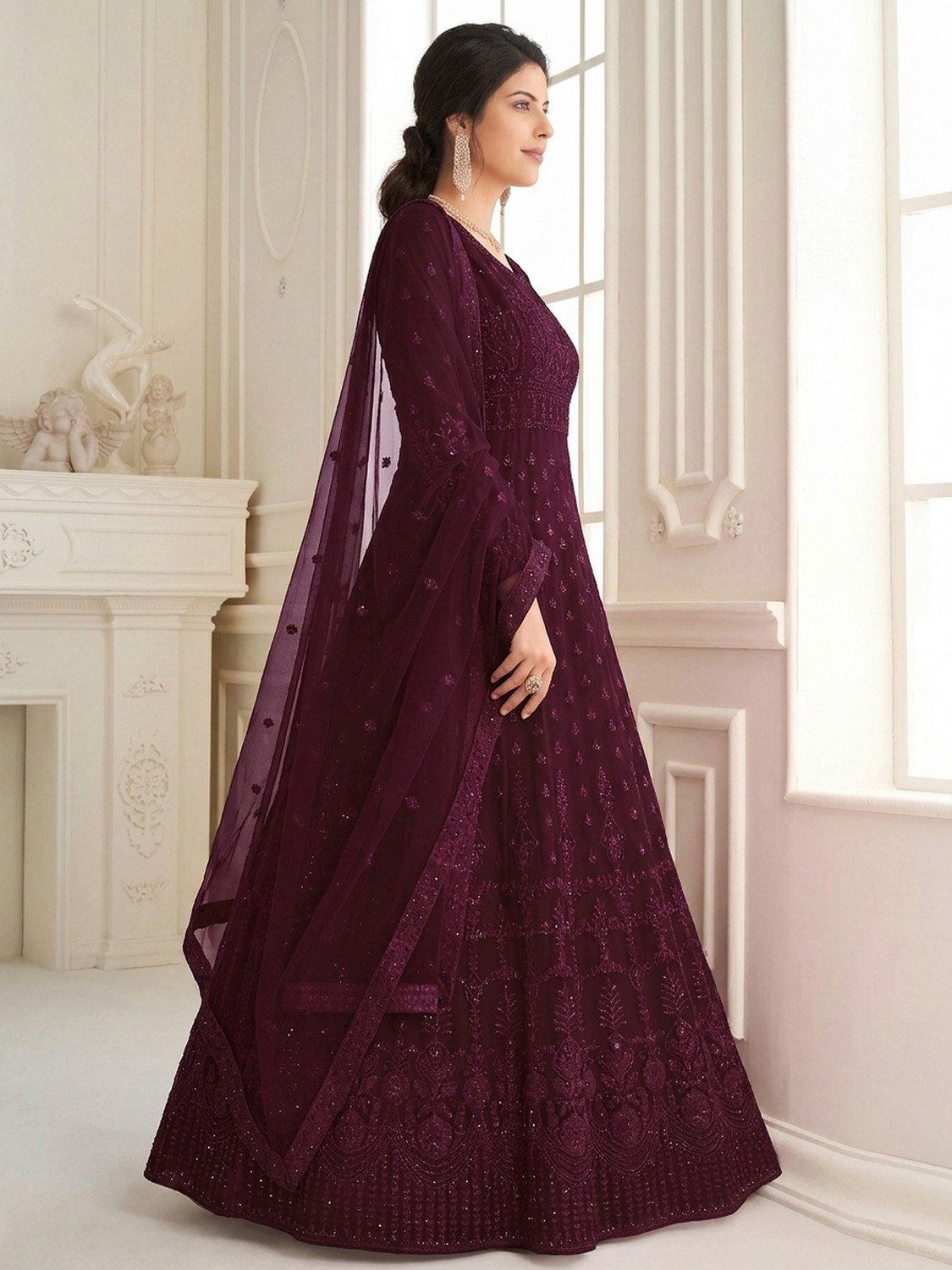 Image of SATVASHIV Anarkali Gown
