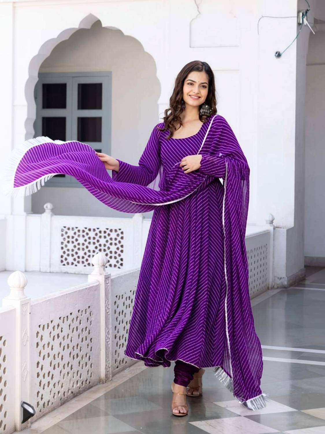 ADESHCREATIONN Anarkali Gown
