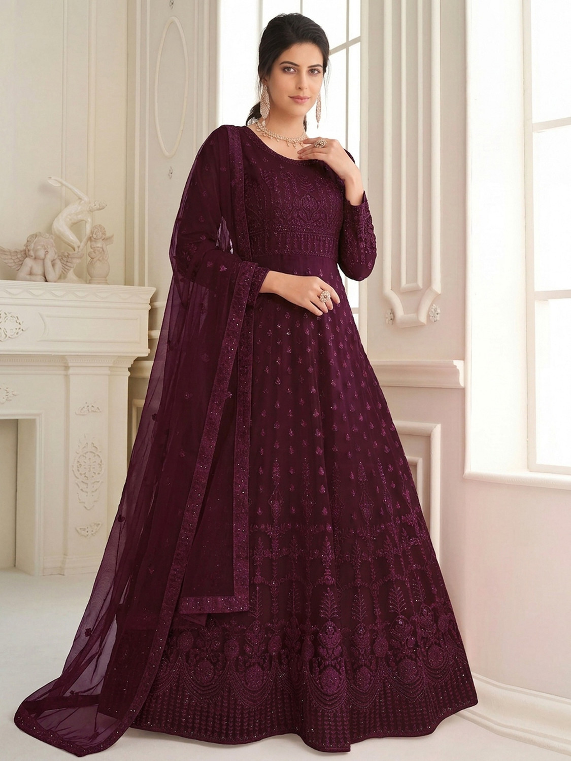 Image of SATVASHIV Anarkali Gown