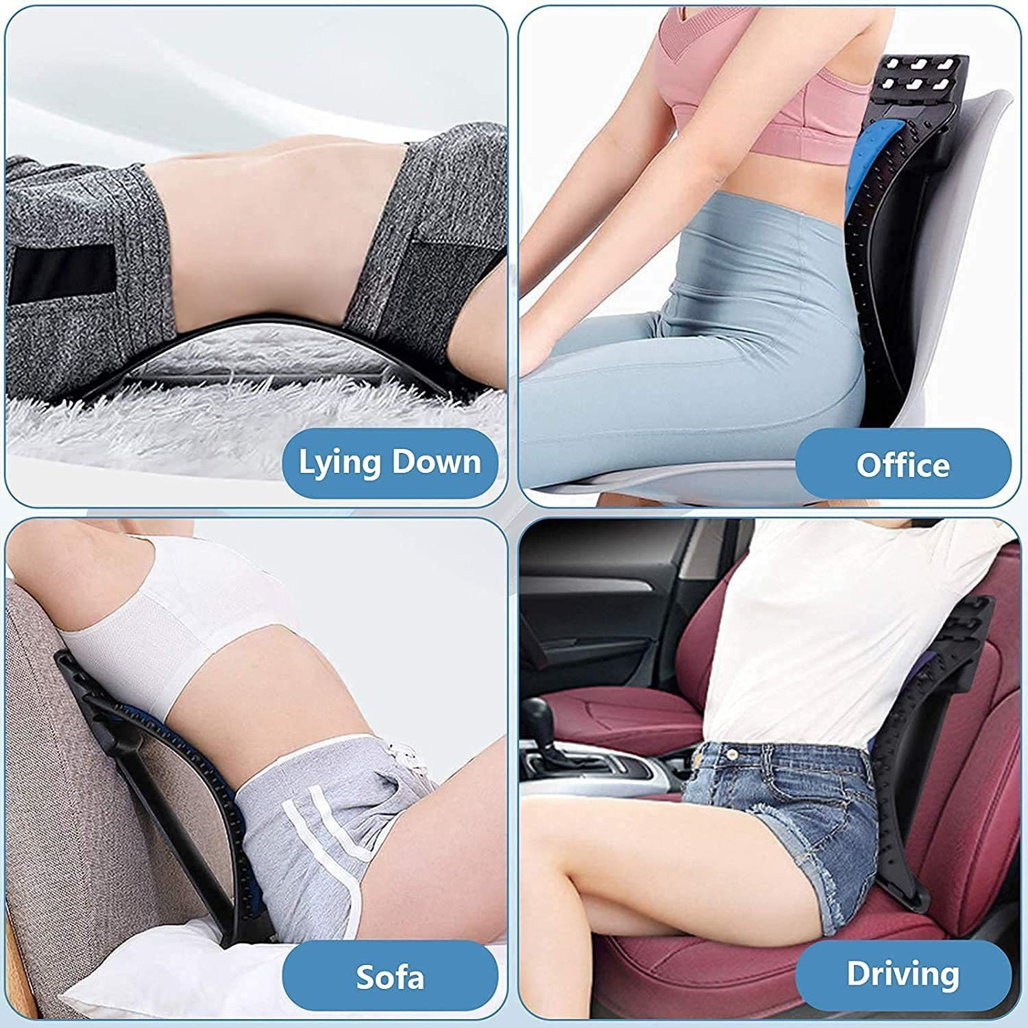 Image of Gooloogong Back Pain Relief Lumbar Region Support Back Support Back & Abdomen Support df172 Balance Step