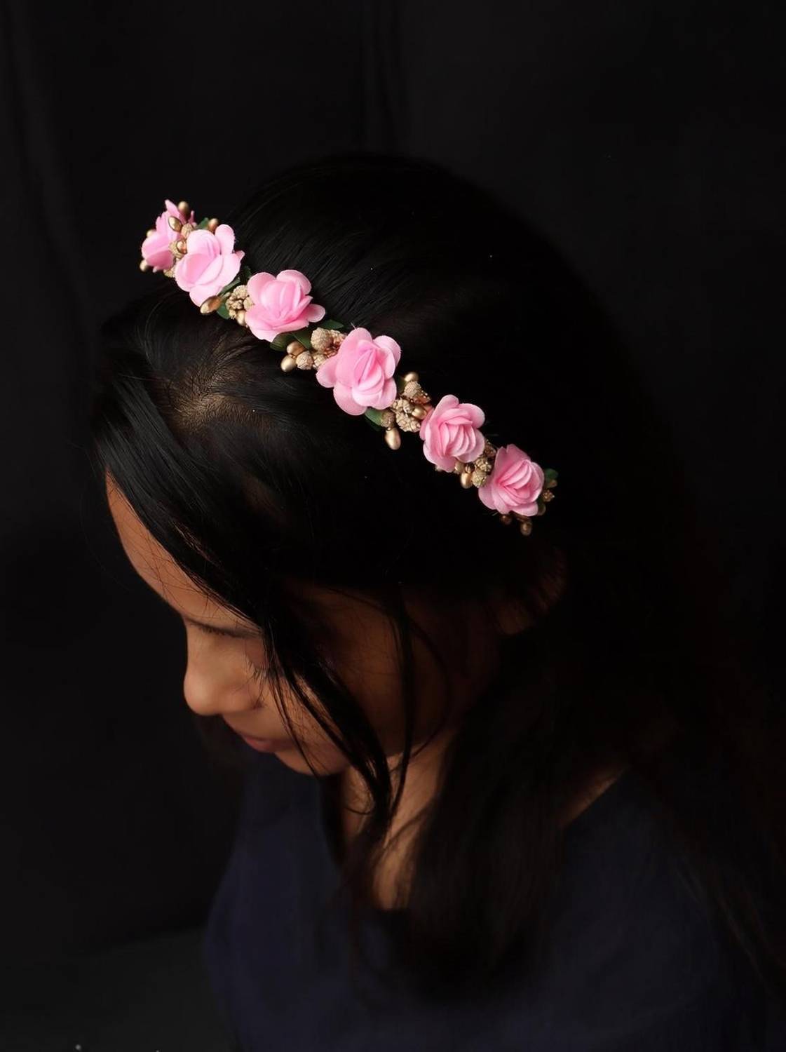 Alora Women Style Flower Crown Headband for Girls Women Hair Accessories Hair Band Hair Band