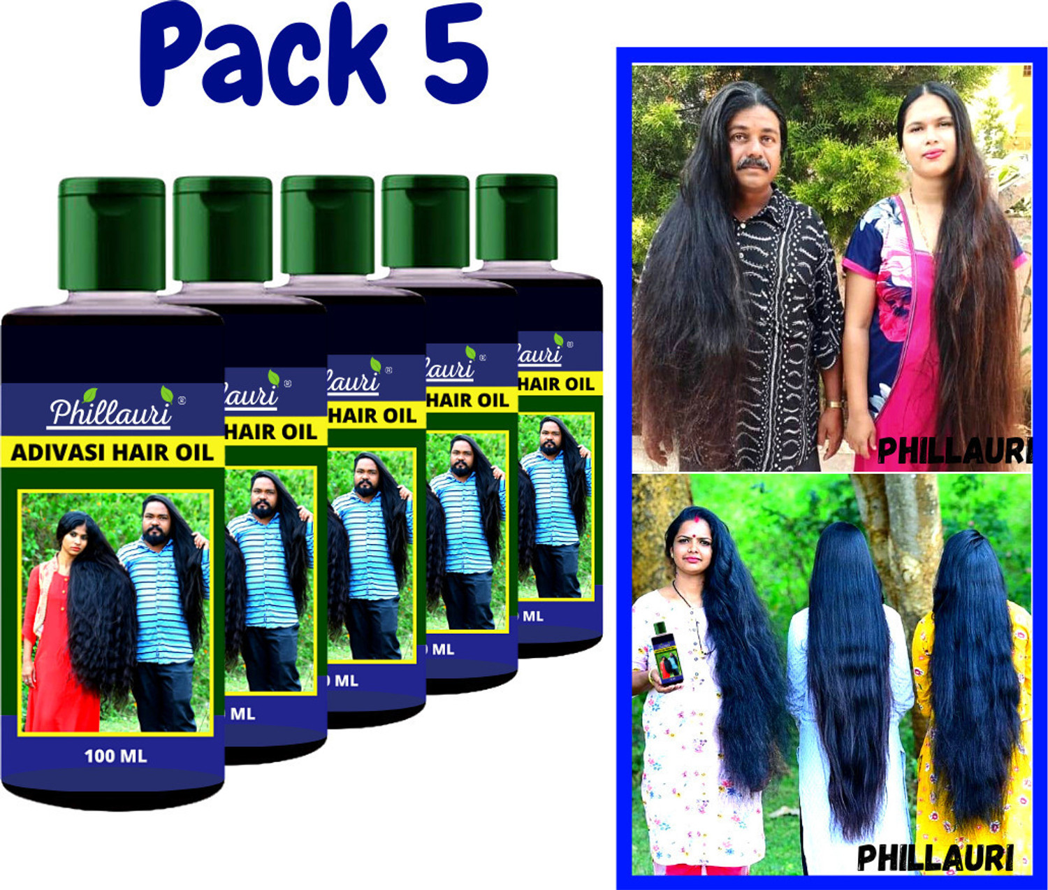 Image of Phillauri NEELAMBARI MEDICINE AYURVEDIC HERBAL HAIR GROWTH Hair Oil (500 ml)