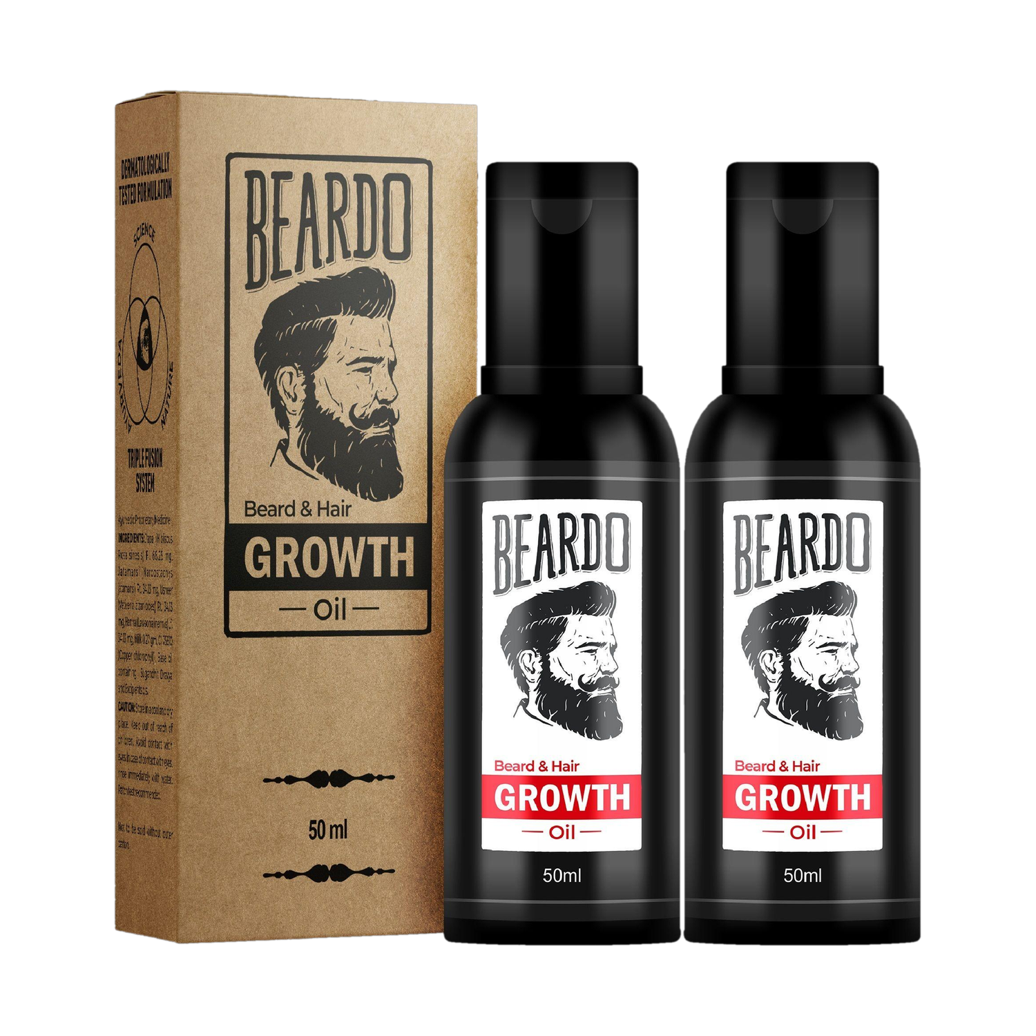 BEARDO Hair Growth Oil 100 ml - Image 1