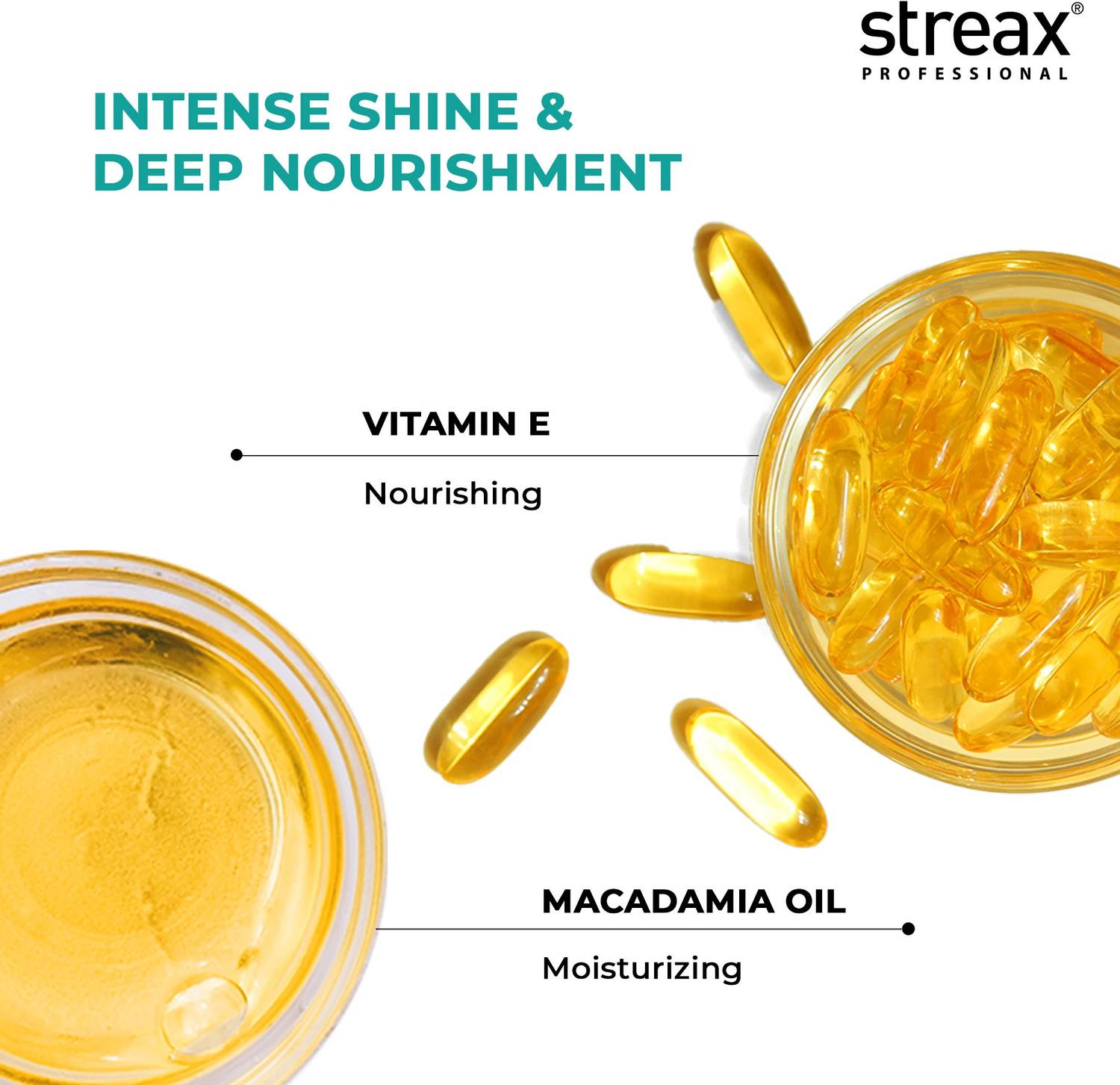 Streax Vitariche Gloss Hair Serum 100ml - Image 4