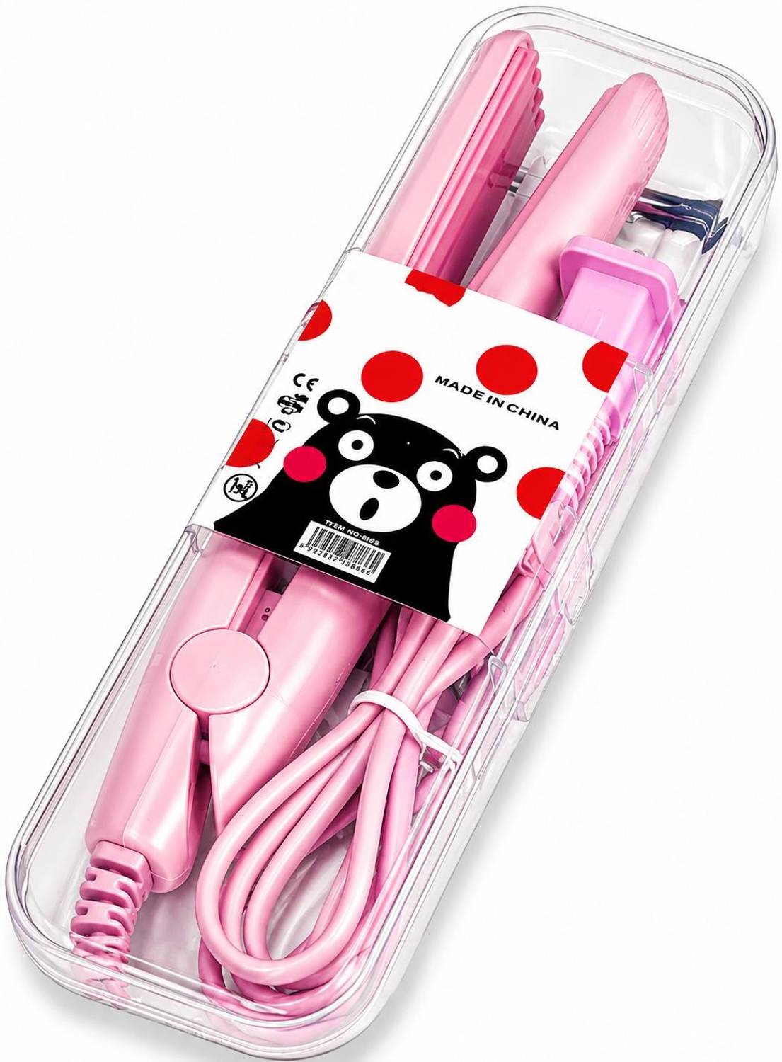 GLOW Portable Mini Ceramic Hair Straightener - Image 1