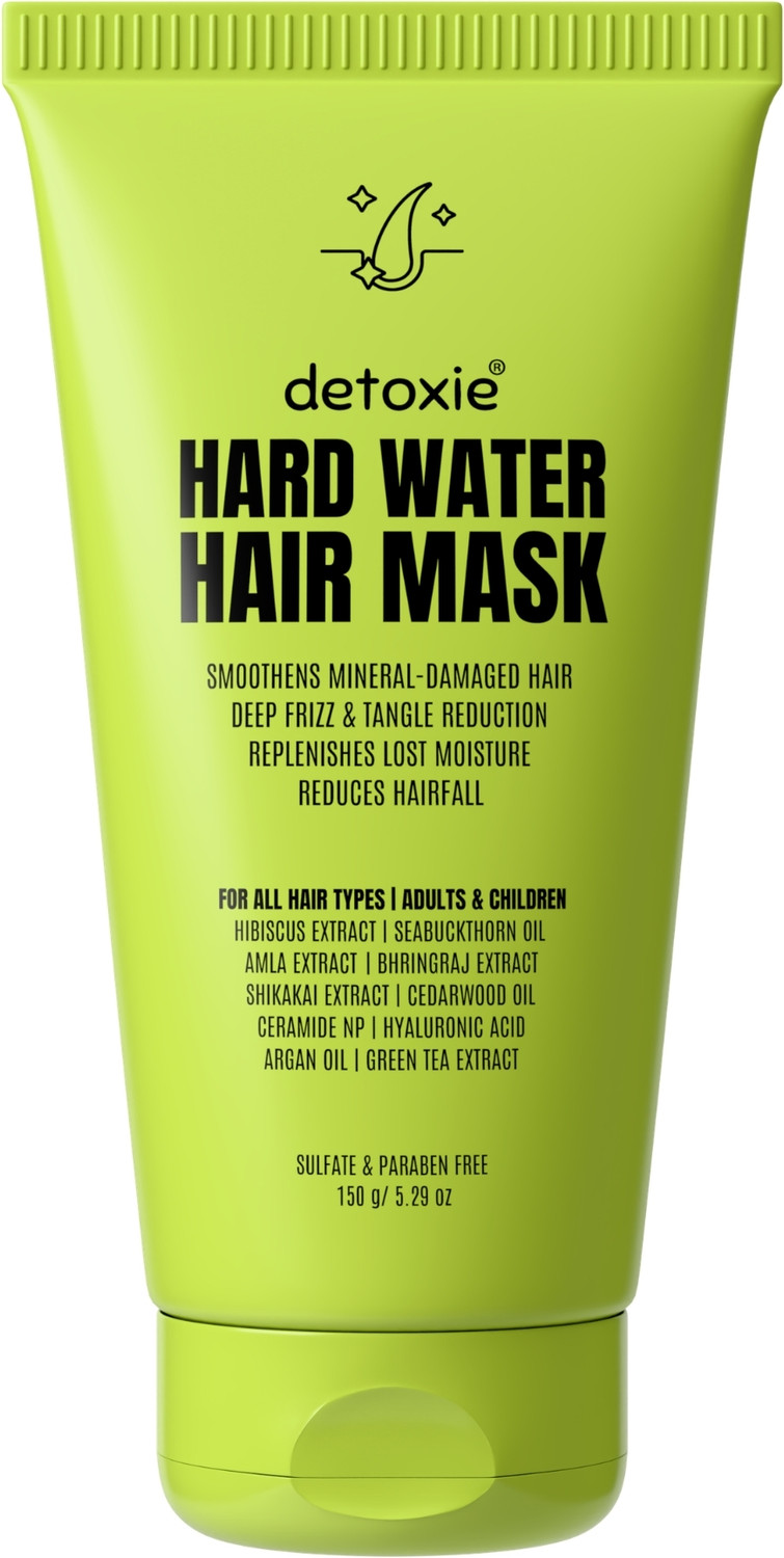 Image of detoxie Hard Water Hair Mask for Dry Hair | Hydrates, Smoothens & Adds Shine
