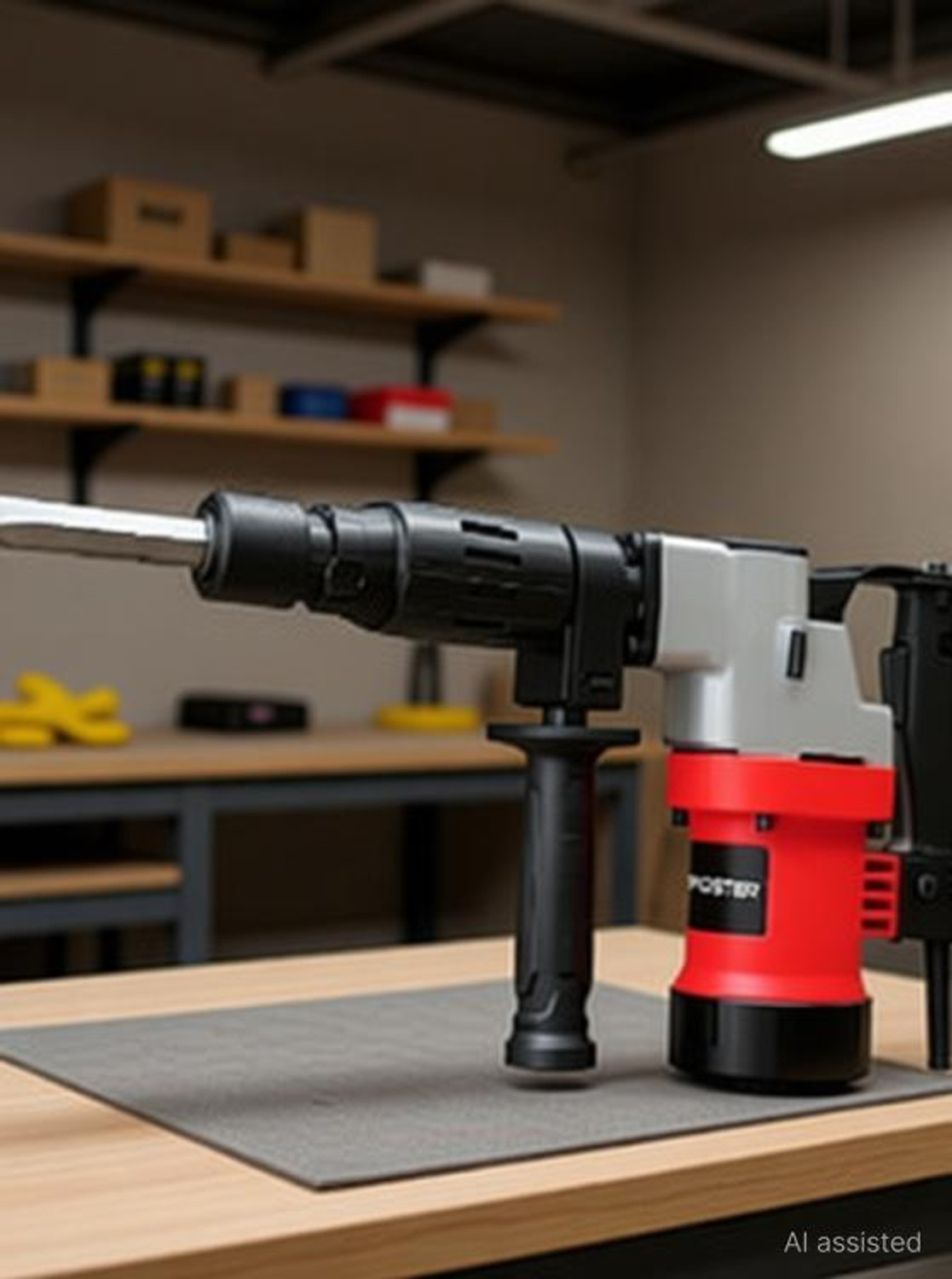 Image of FOSTER FDH-0810 | 5 Kg Demolition Hammer | Breaker Machine | 1200W |13.5J Impact Energy | 3 Model Selector | Impact Energy 3.7J | 4000 BPM | Armature | Rotary Hammer Drill
