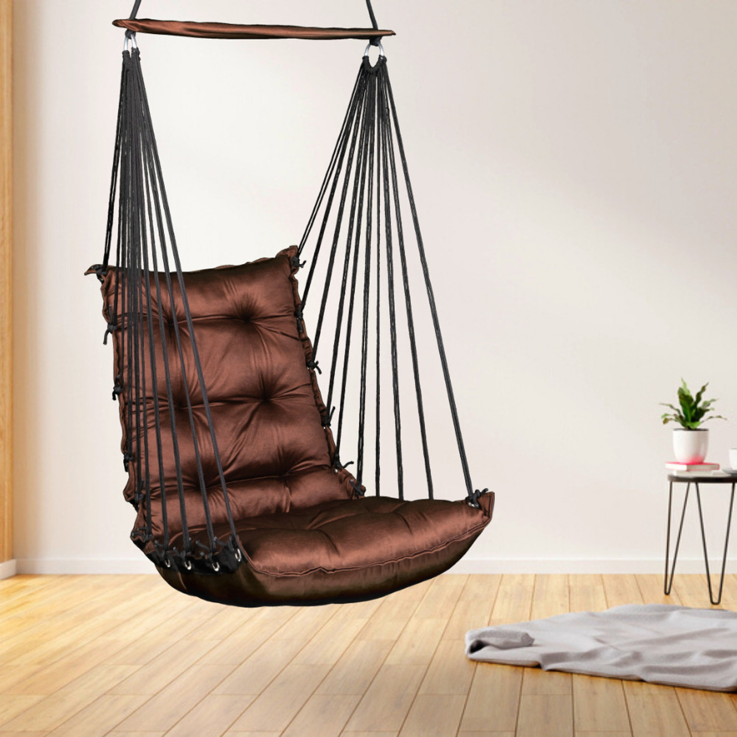 Image of Swingzy Soft Polyester Hanging Swing for Adults /Hammock Swing /Swing For Balcony /Swing Polyester Hammock