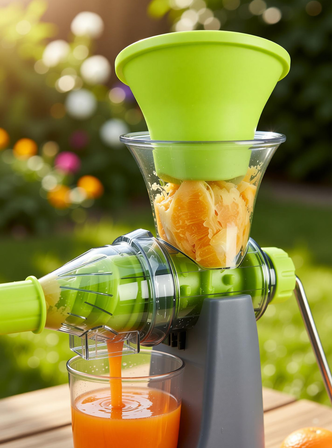 Image of FlatKitch Plastic Hand Juicer Hand Juicer For Carrot,Fruits And Vegtables
