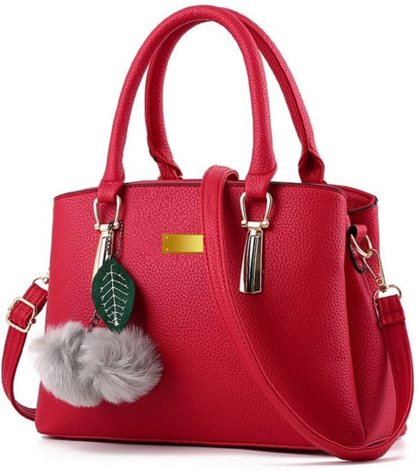 ARK FASHION Girls Red Messenger Bag