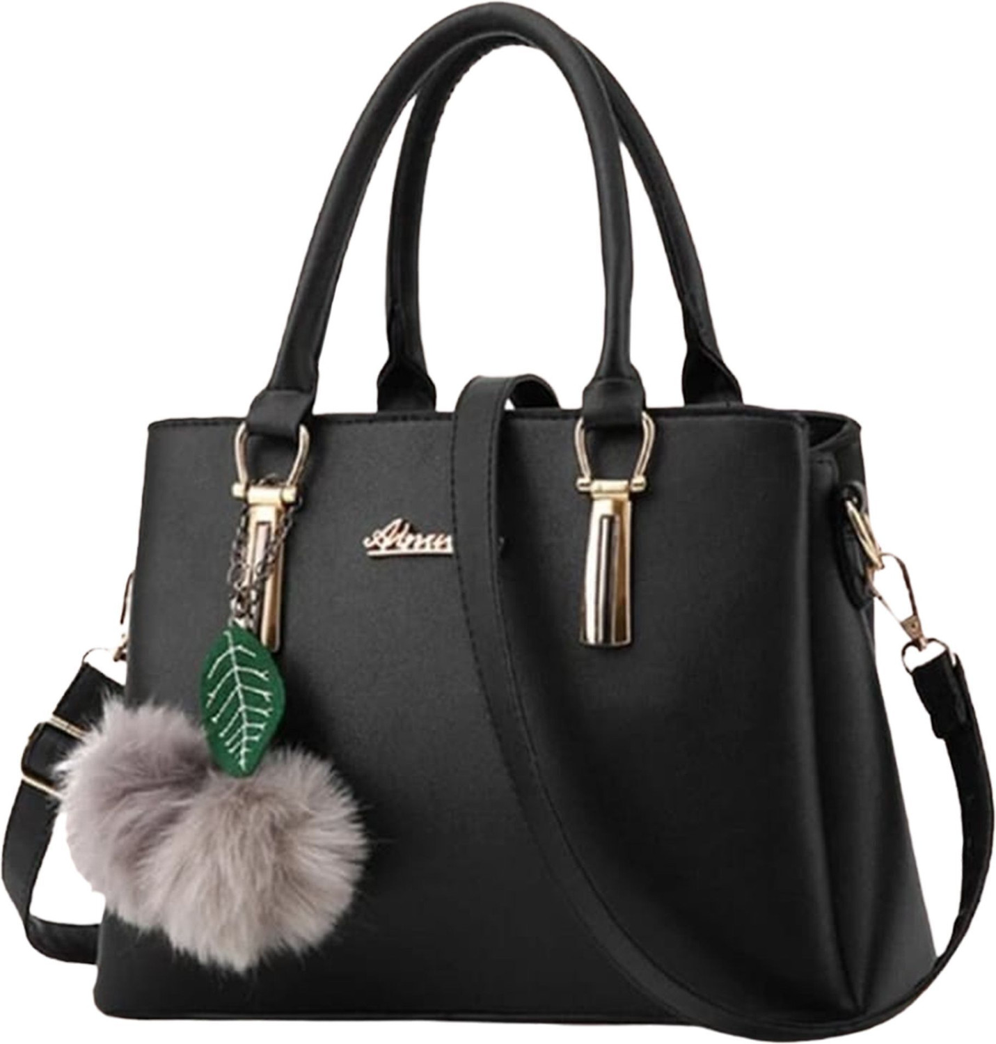 Image of LUXENTRA Women Black Shoulder Bag