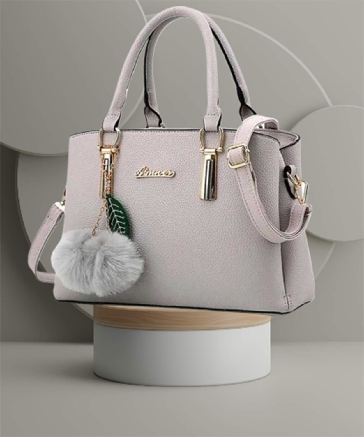 Image of Dowet Women Grey Hand-held Bag