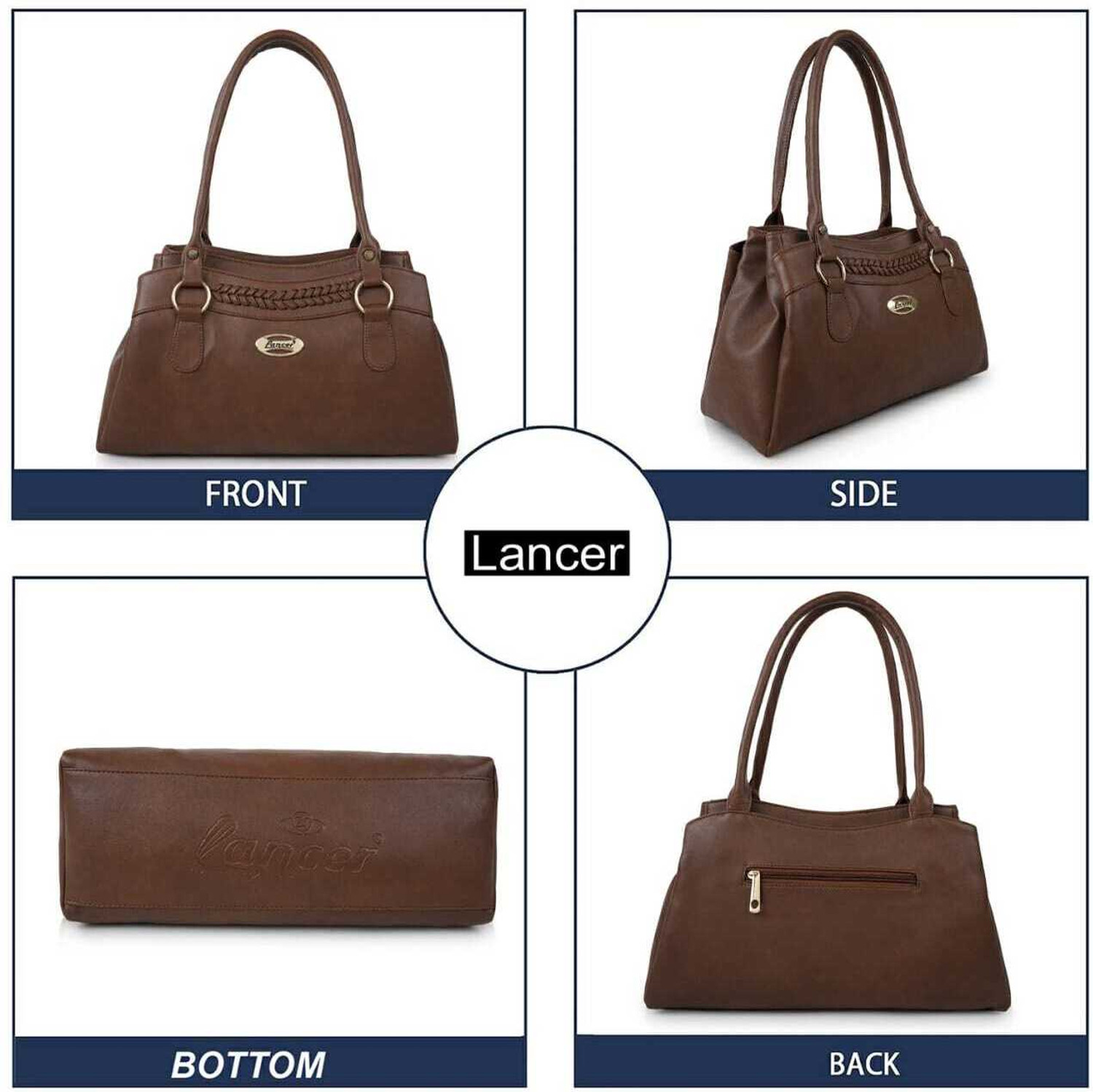 Image of LANCER Women Tan Messenger Bag