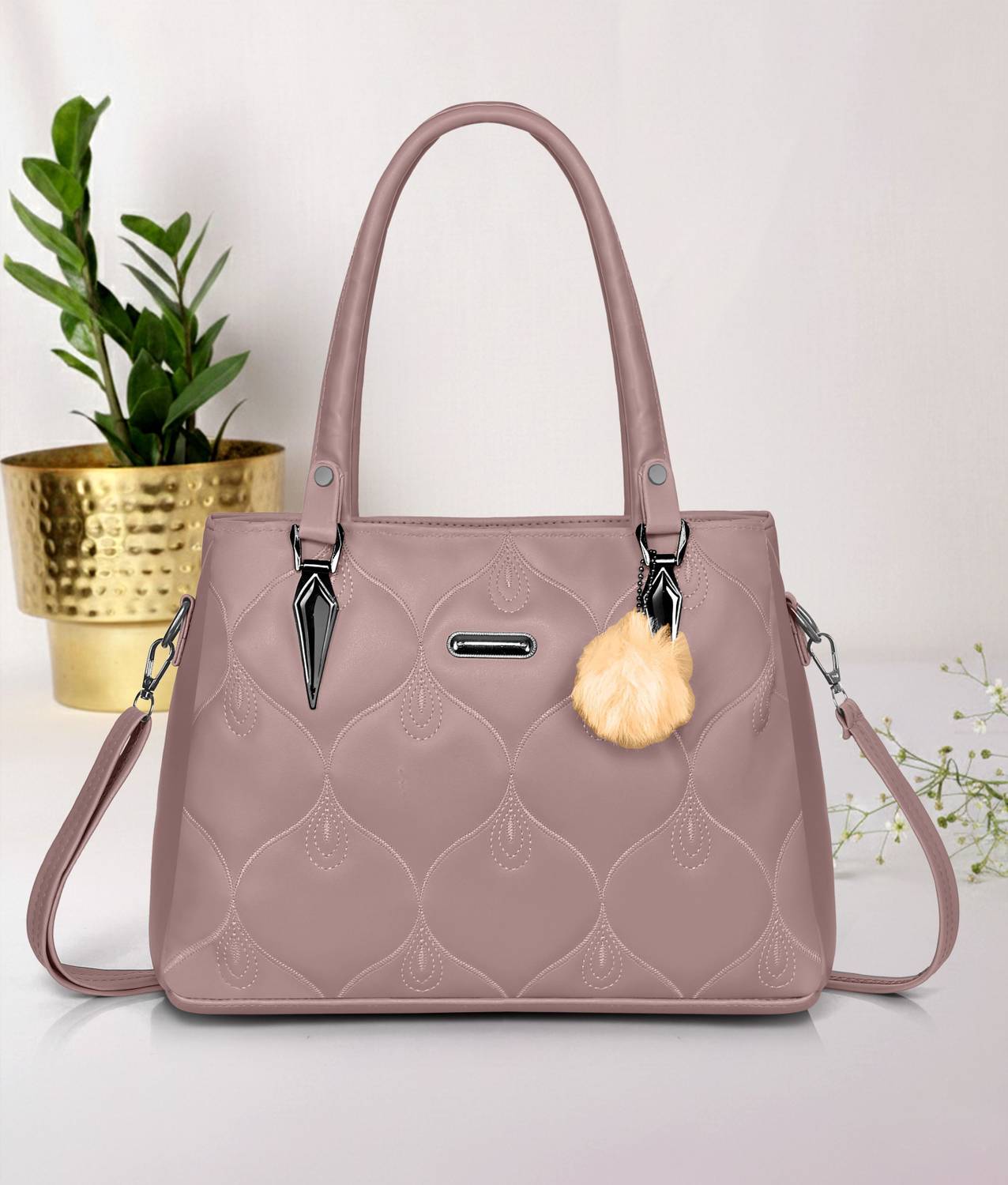 A ALLIYA PURSE Women Gold Handbag