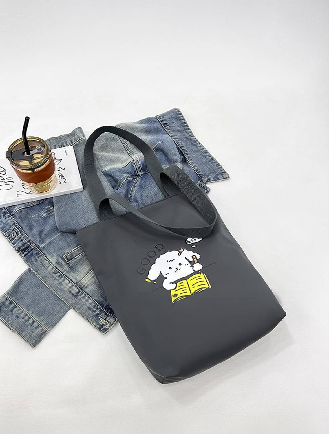 BANQLYN Women Grey Tote