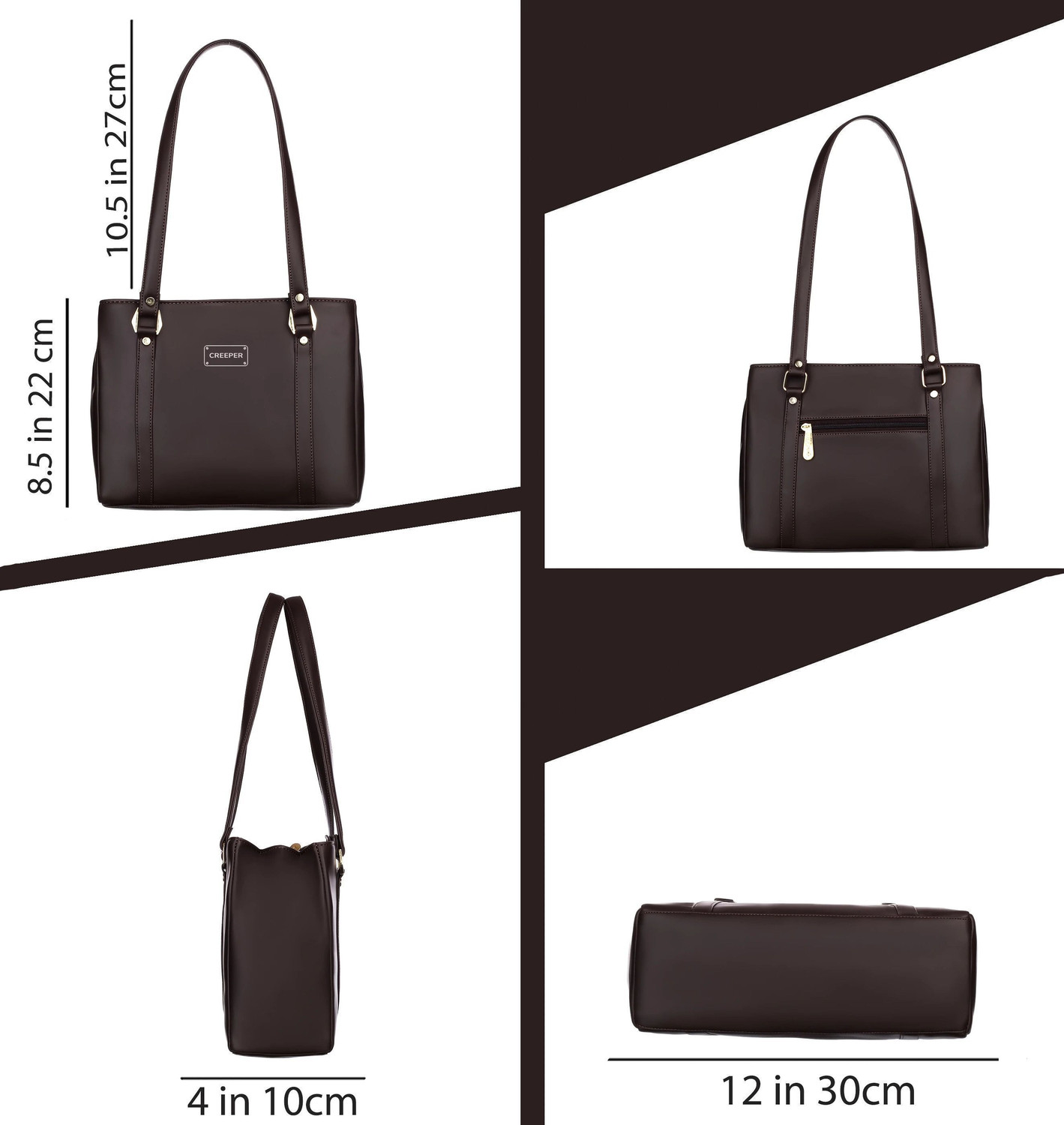 Image of CREEPER Women Brown Shoulder Bag