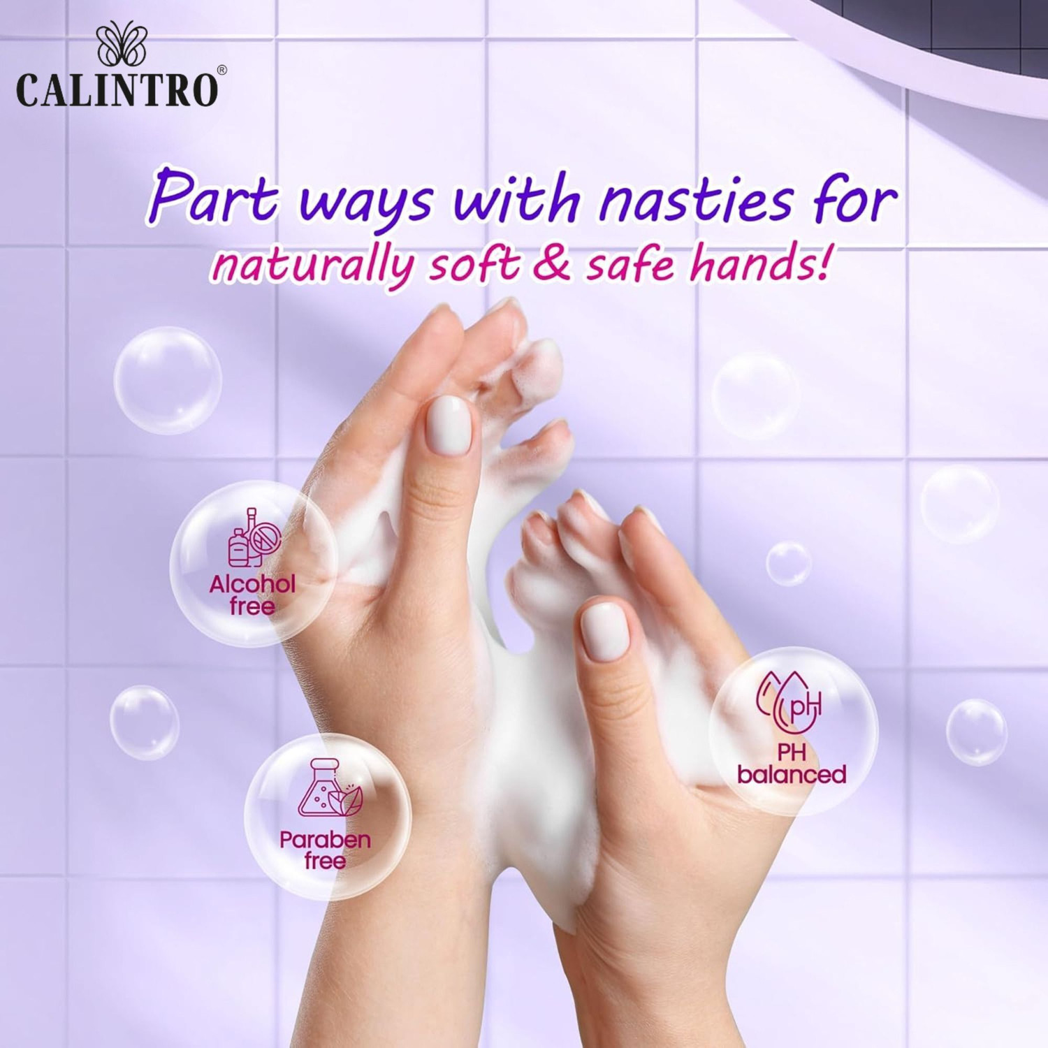 Image of Calintro RoseBloom Antibacterial Deep Moisture Hand Wash 5L Hand Wash Can