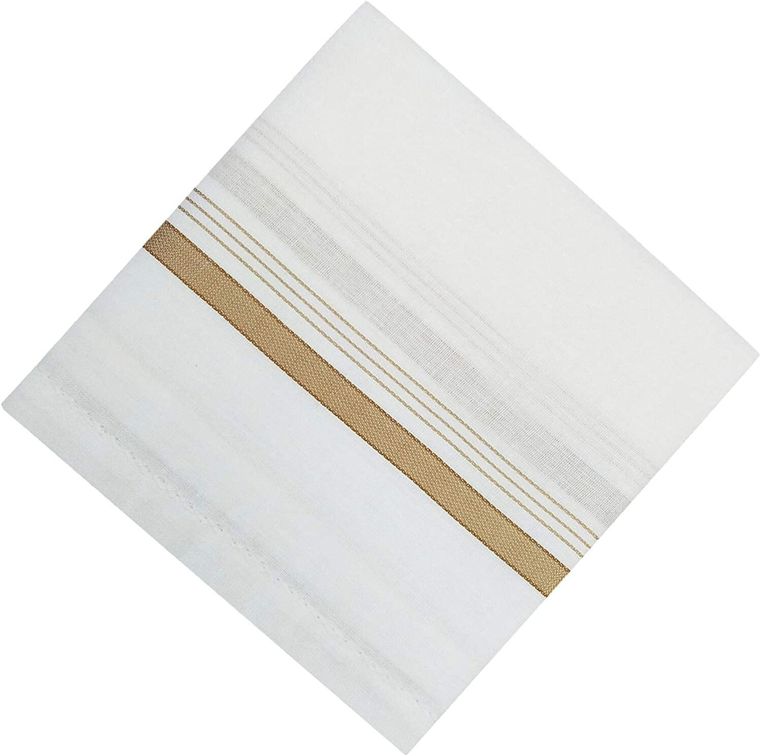 Image of Fabreez Cotton Handkerchief For Men, Soft Boys Hankies Kerchieff [ inchWhite inch] Handkerchief