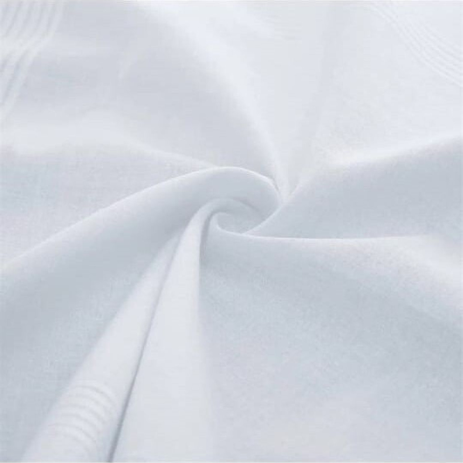 Image of SM CREATION white cotton handkerchief (pack of 12) for men [ inchWhite inch] Handkerchief