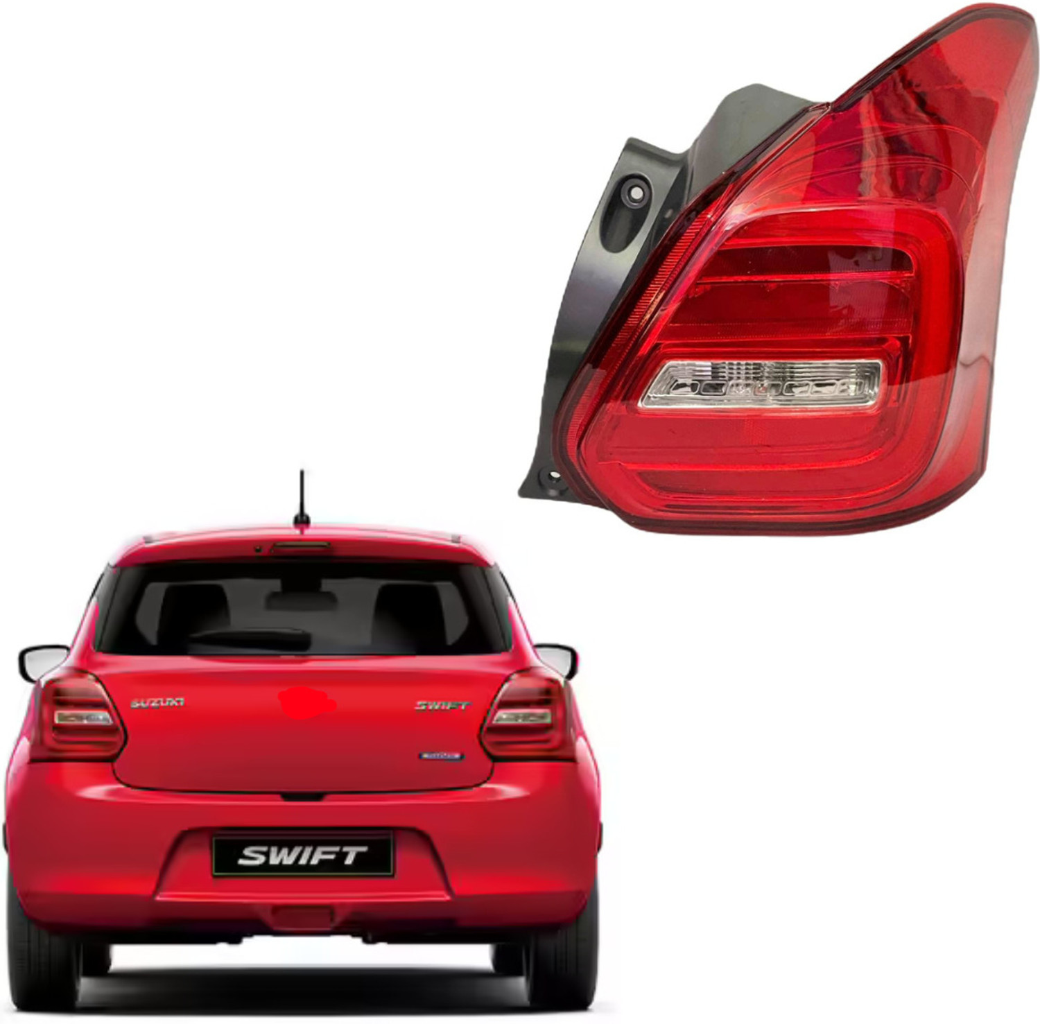 Image of GARGOVERSEAS Halogen Tail-light for Maruti Suzuki Swift