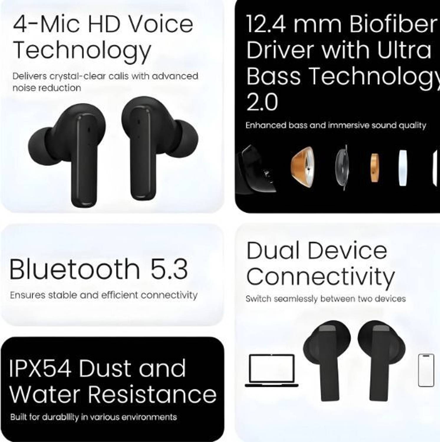 vidhivj Wireless ANC Earbuds - Image 4