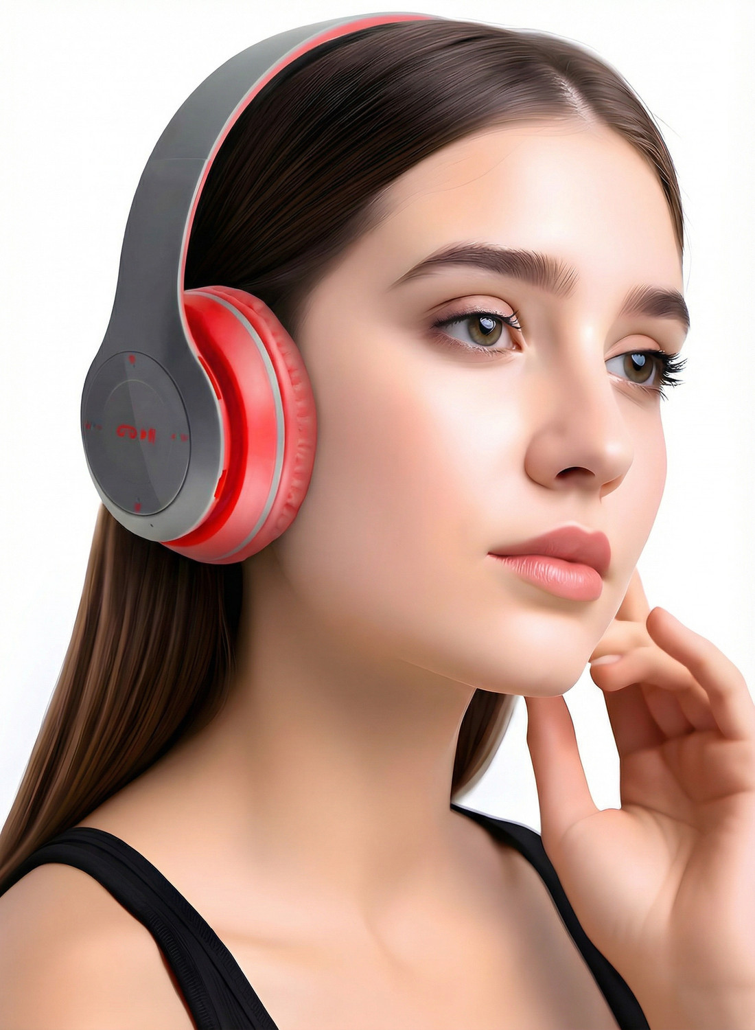 Image of TWS Gaming Over Ear Thunder Beat Sound Lightweight Headphone 6-8 Hour Playback BX Bluetooth & Wired