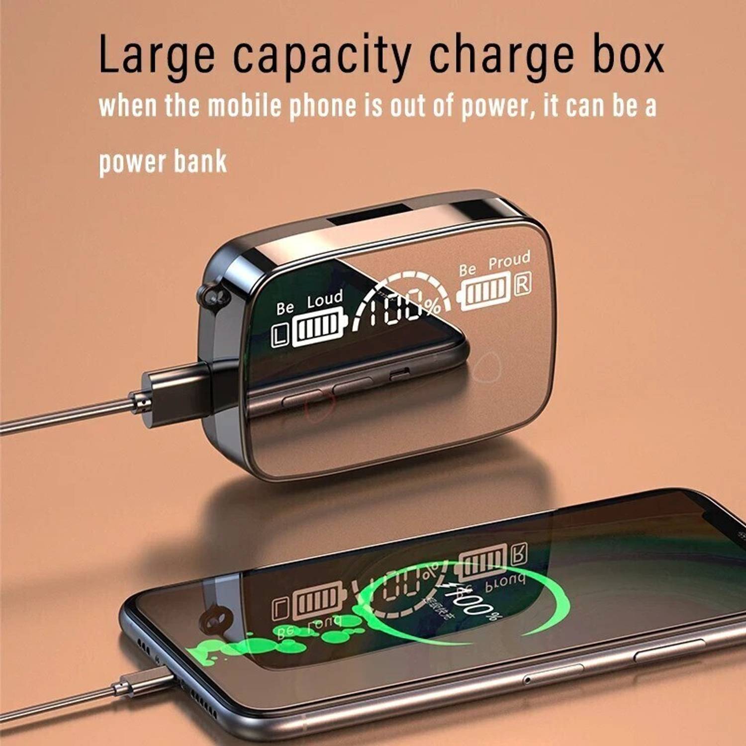 UBEESIZE M19 TWS Wireless Earbuds - Image 4