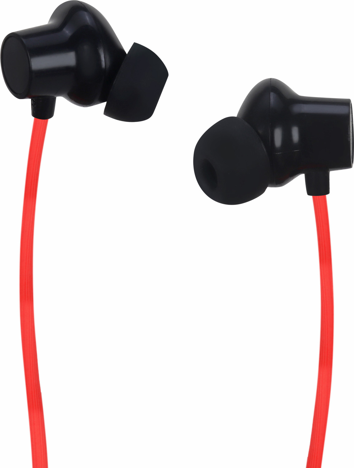 Image of WAPPLER WAPP Z2 Bluetooth Neckband | Magnetic On /Off, 2 Day Battery,High Bass Bluetooth Headset (Red, In the Ear)