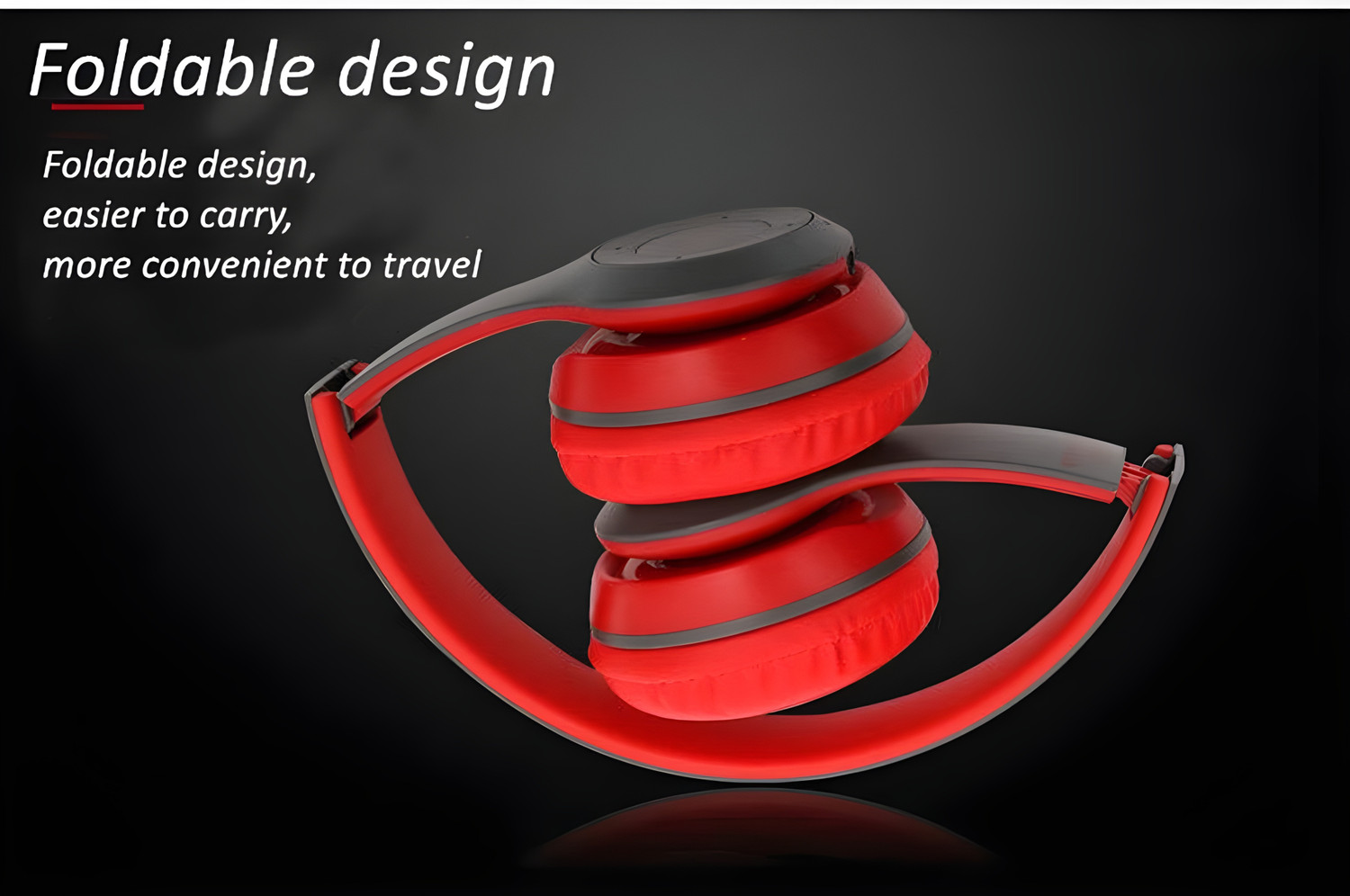 Image of TWS Gaming Over Ear Thunder Beat Sound Lightweight Headphone 6-8 Hour Playback BX Bluetooth & Wired