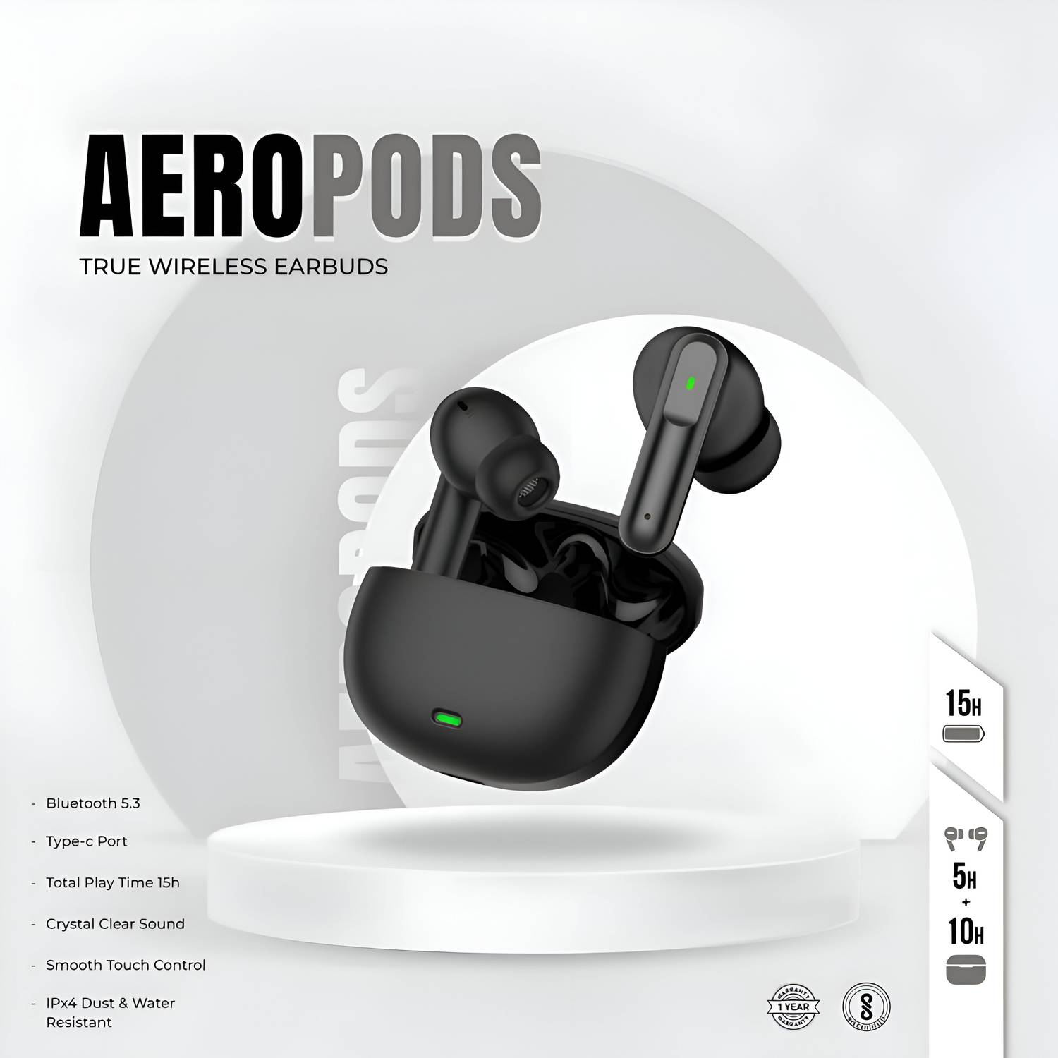 Qvee QV151 TWS In-Ear Wireless Earphone - Image 5