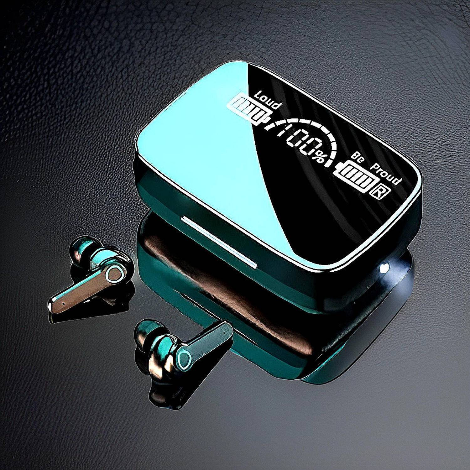 GUGGU M19 CrystalClear (Earbuds) HDAudio (Bluetooth Headset)with Long Battery LifeB15 Bluetooth