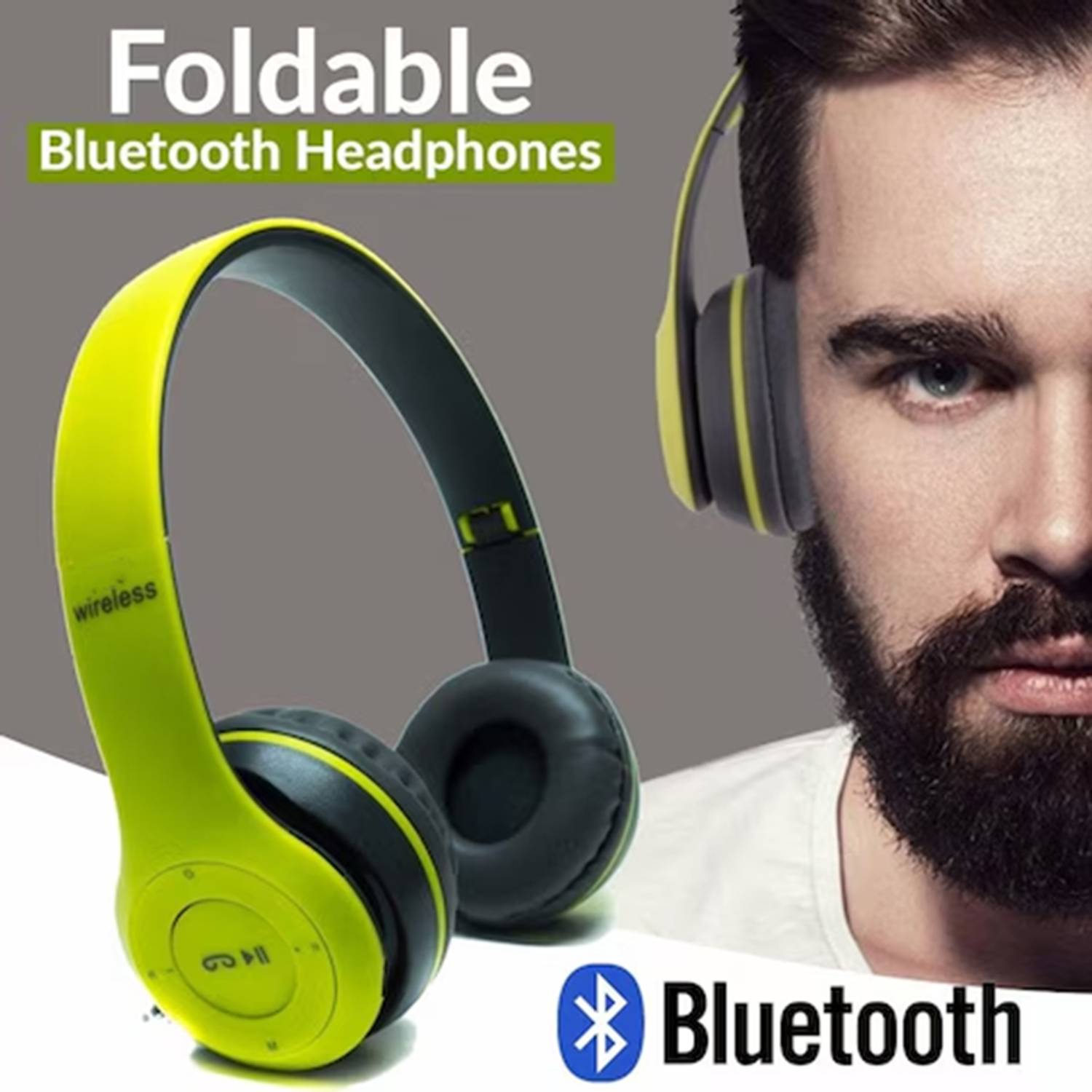 footloose Awesome Quality Wireless Earphone Portable ,Mic,SD Card